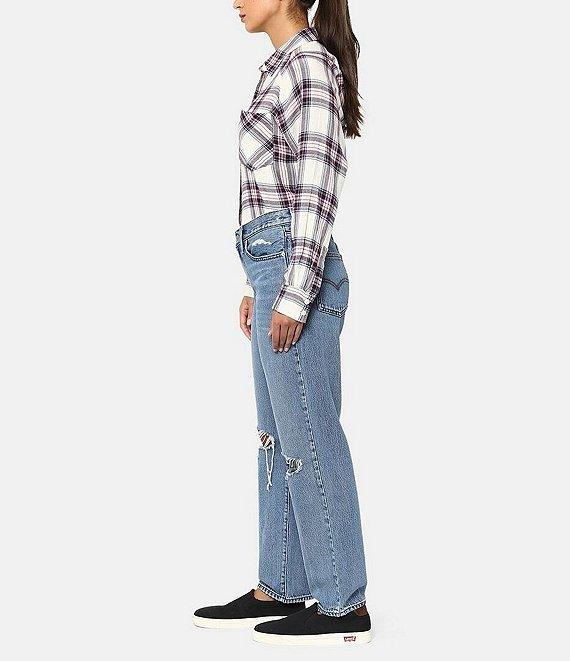 Levi's® 94 Mid Rise Baggy Distressed Jeans Product Image