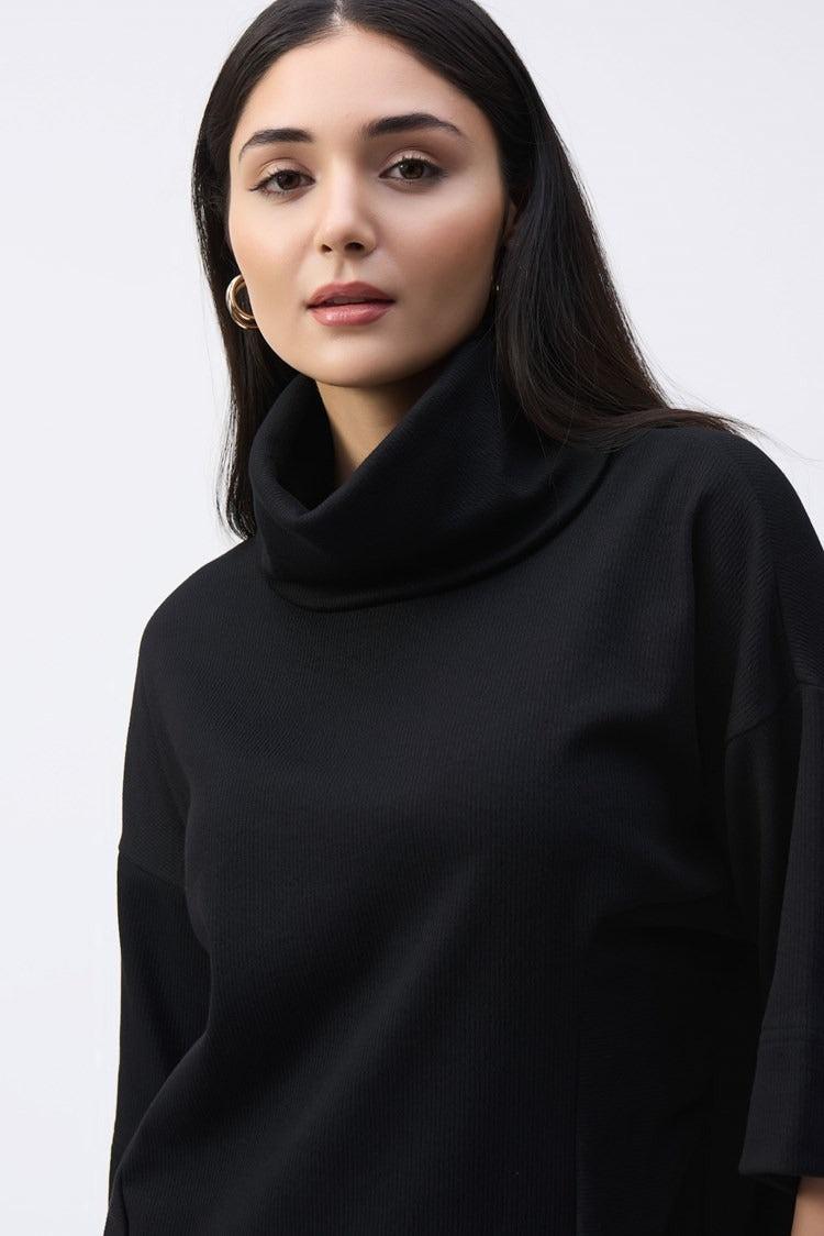 Needle Rib Long Boxy Top Product Image