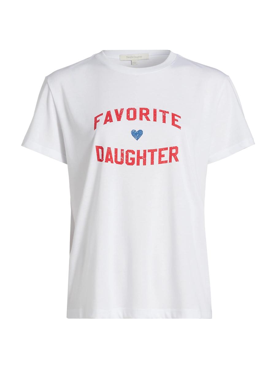 Womens Cotton-Blend Logo T-Shirt Product Image