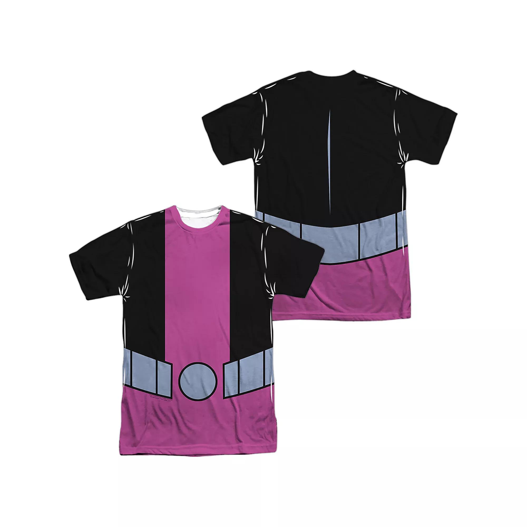 Mens Teen Titans Beast Boy Costume Sublimated Graphic Tee Product Image