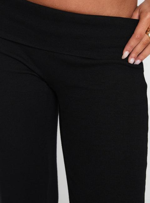 Truth Be Told Straight Leg Pant Black Product Image