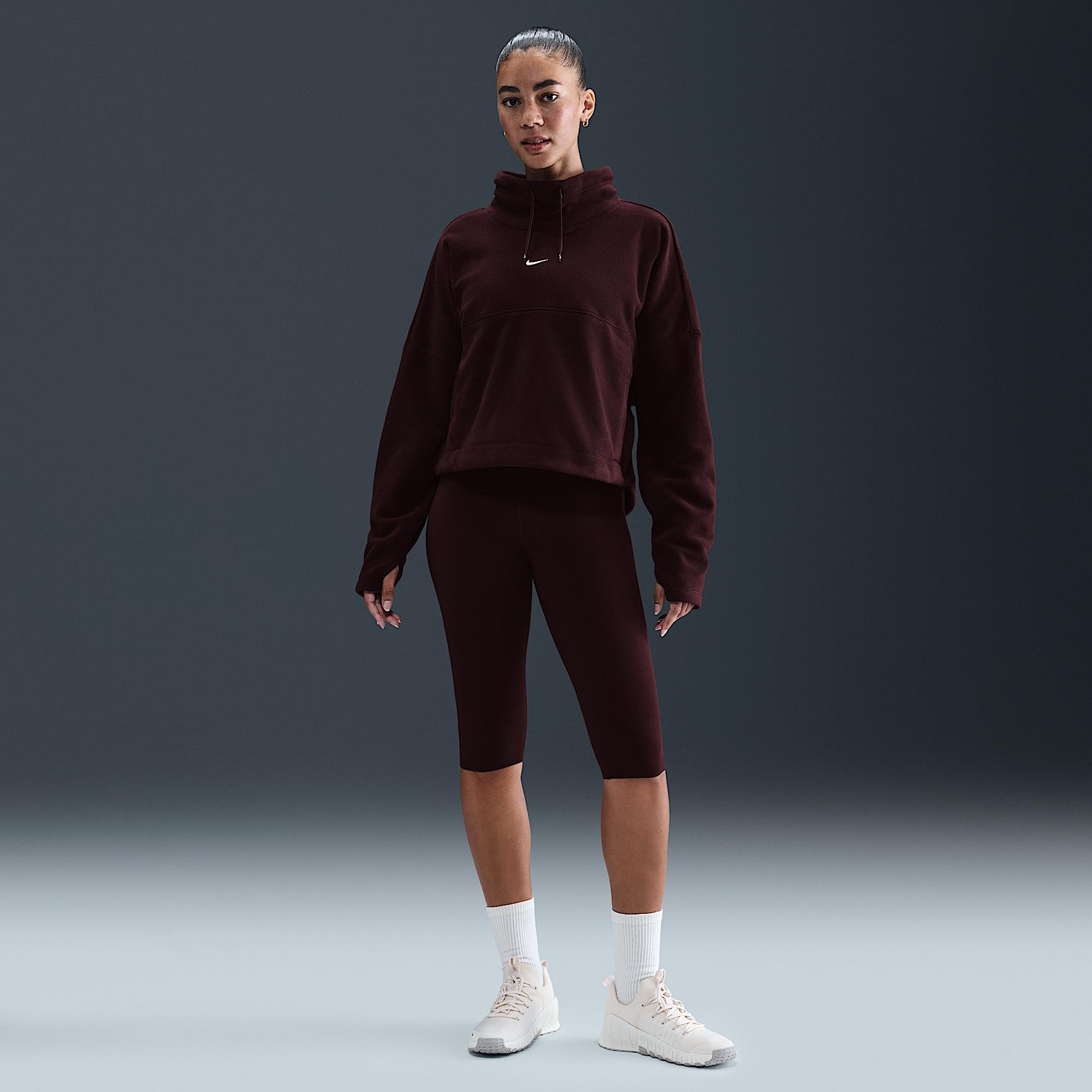 Nike Womens Zenvy High-Waisted Capri Leggings | IH1932-652 Product Image