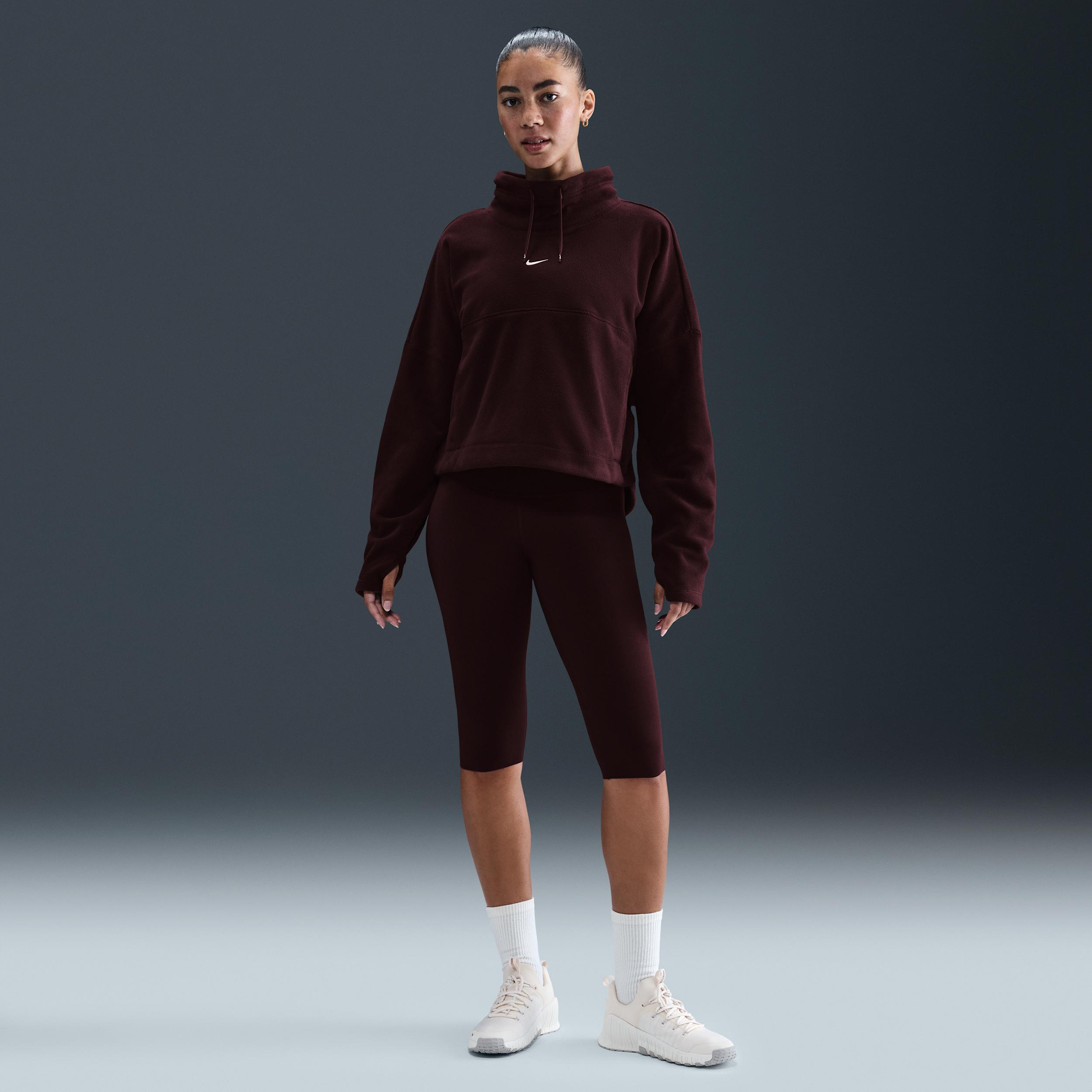 Nike Womens Zenvy High-Waisted Capri Leggings | IH1932-652 Product Image