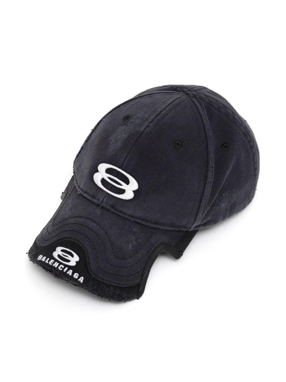 embroidered-logo cotton cap Product Image