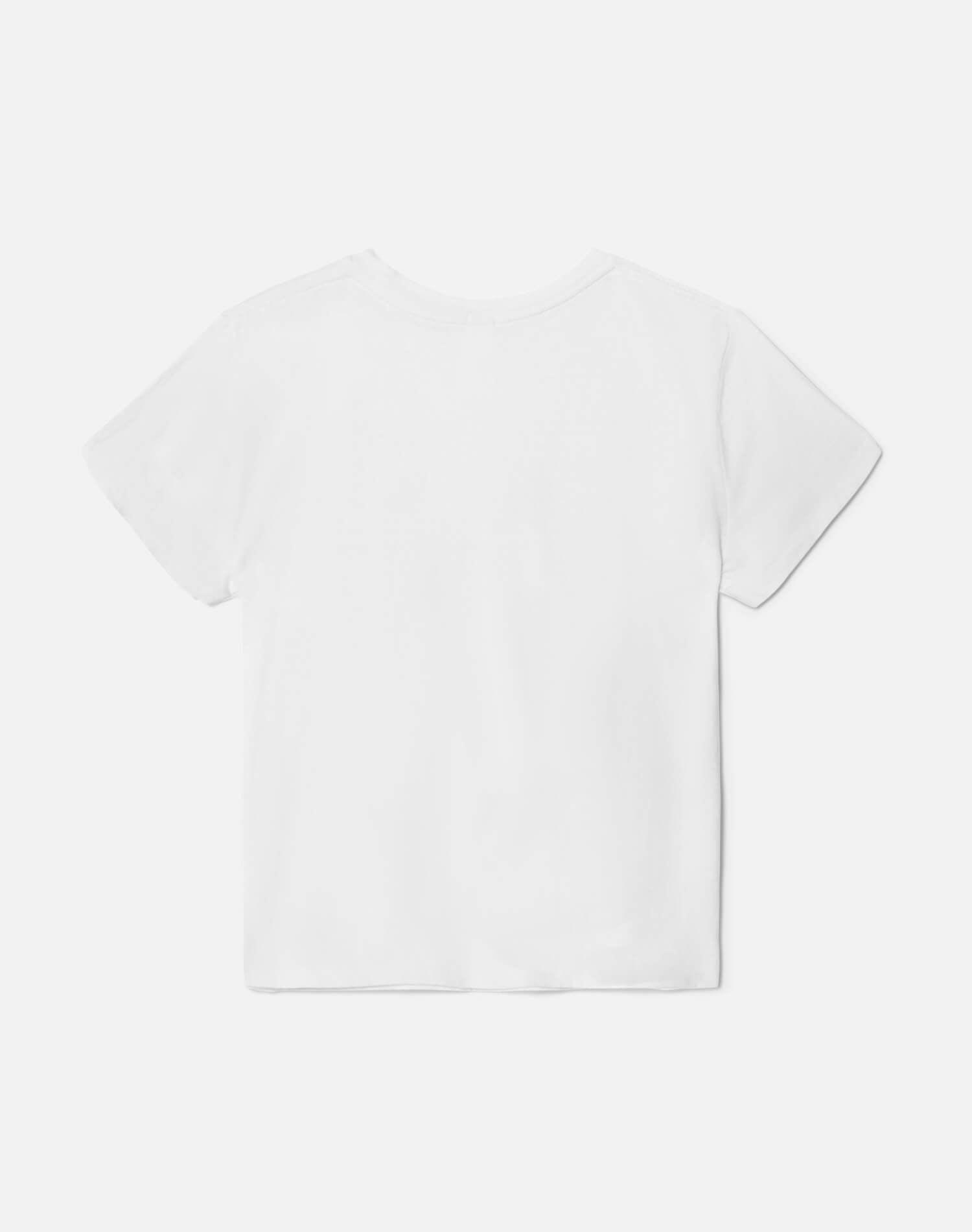 Classic "Sundae" Tee - Optic White Female Product Image