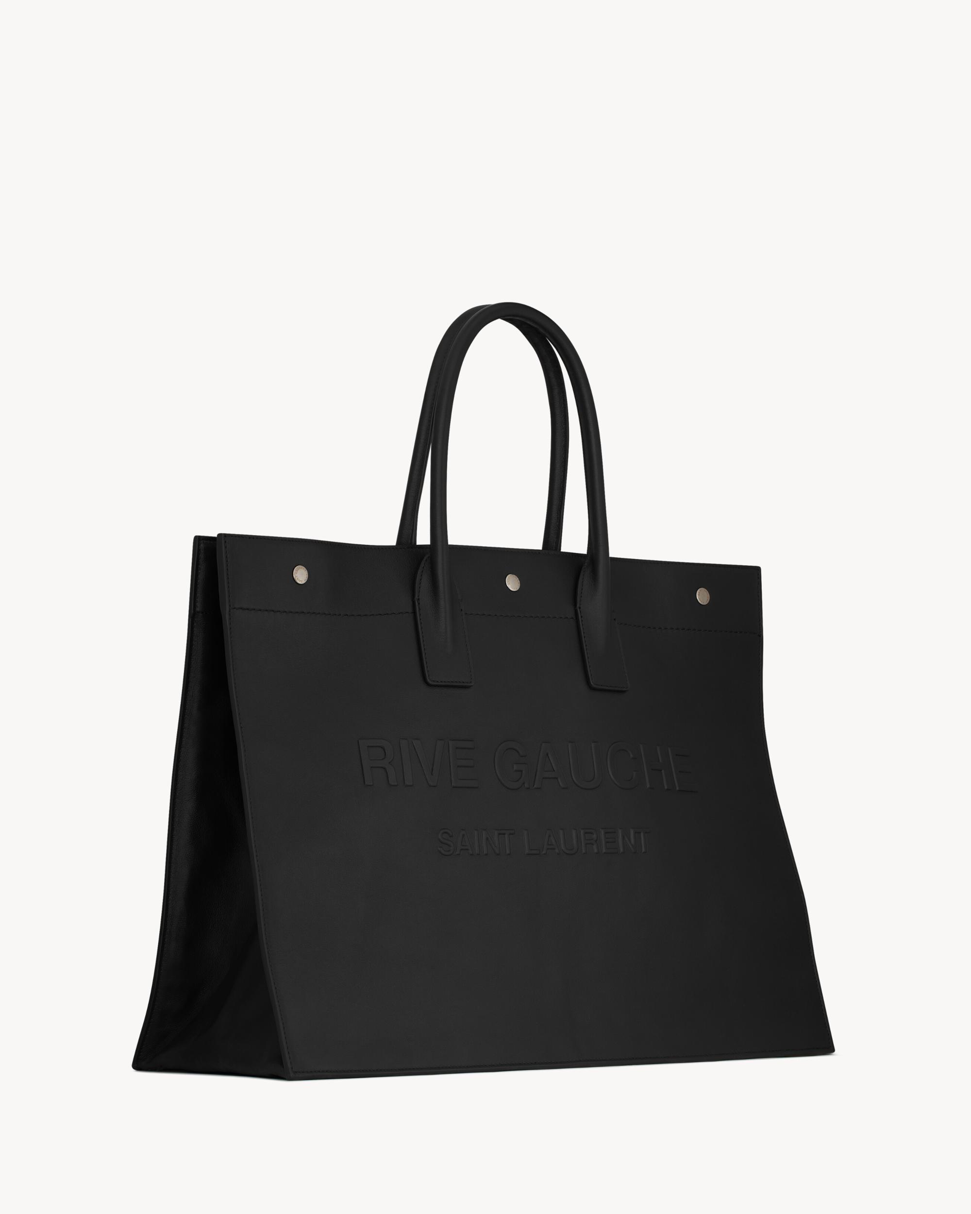 RIVE GAUCHE large tote bag in smooth leather Product Image