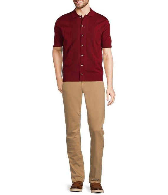 Murano Snit Short Sleeve Coatfront Shirt Product Image