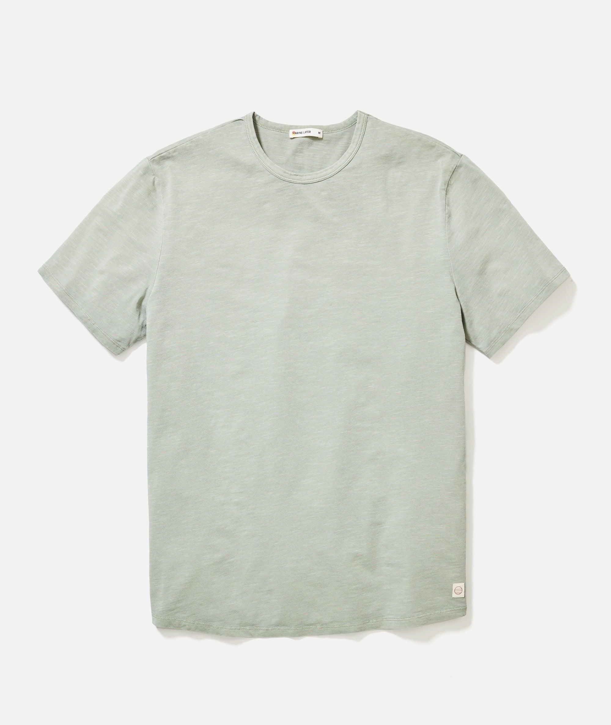 Saddle Hem Crew Tee Product Image