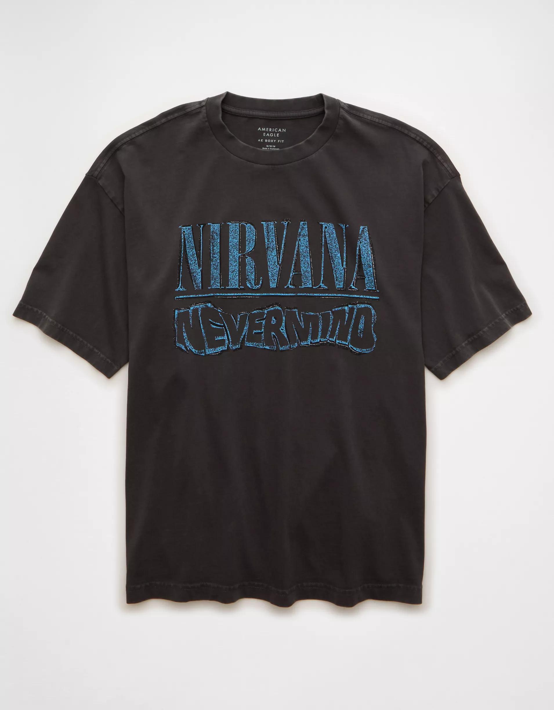 AE Boxy Nirvana Graphic T-Shirt Product Image