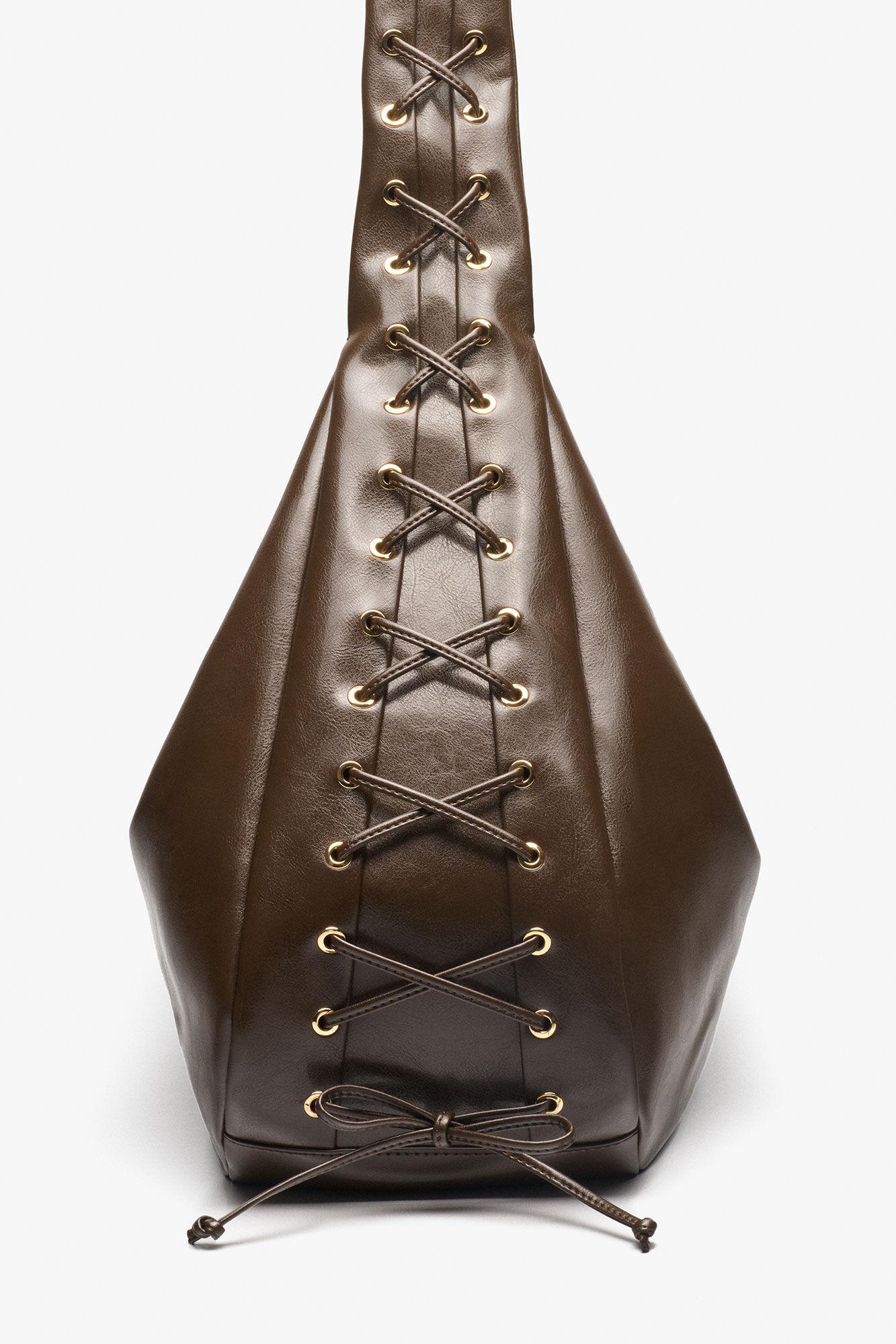 Dark-Olive Oleatex XXL Hobo Bag Product Image