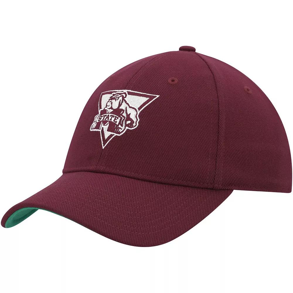 Men's adidas Maroon Mississippi State Bulldogs Vault Slouch Flex Hat, Size: Large/XL, Mst Red Product Image