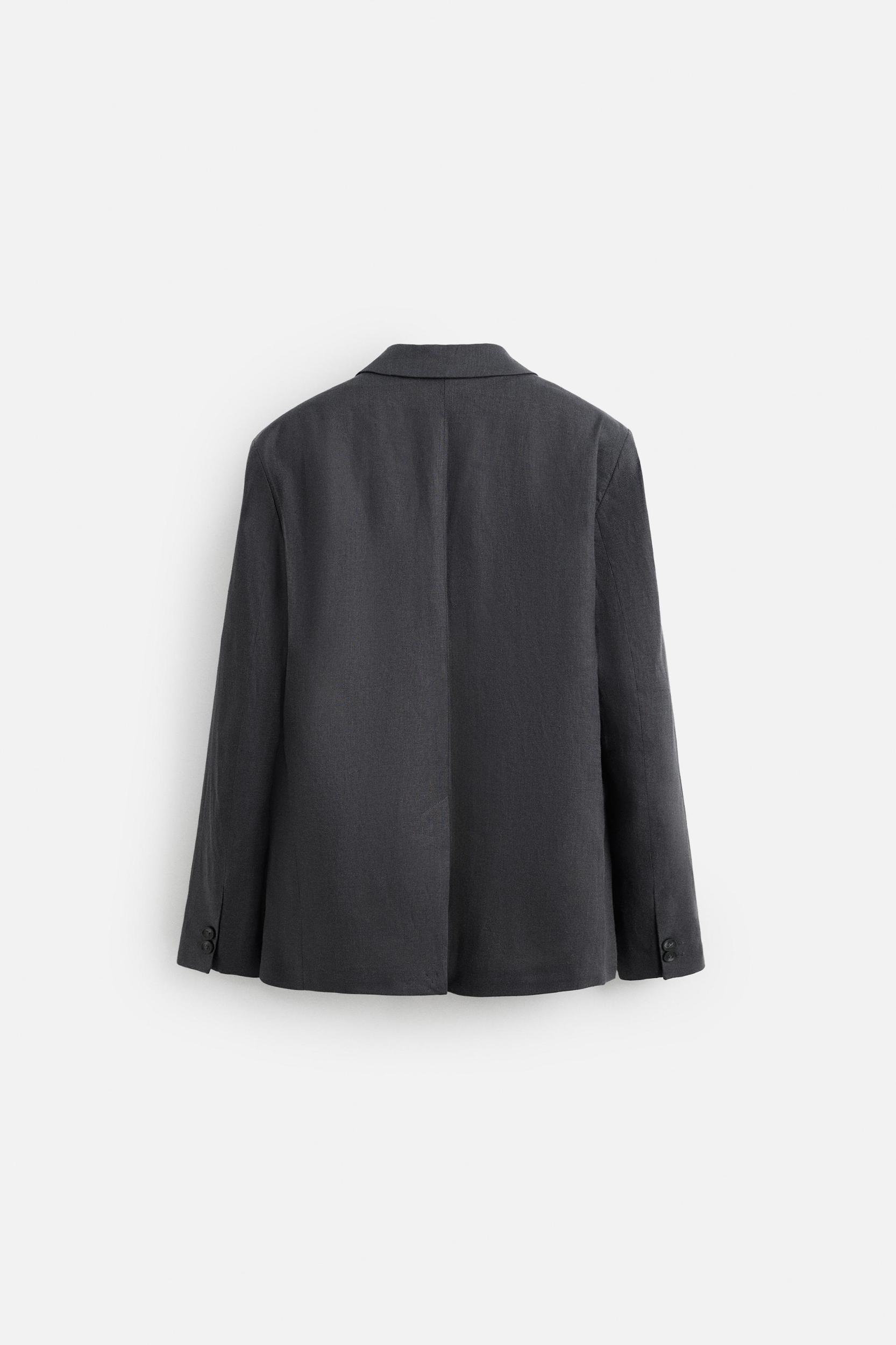 100% LINEN SUIT BLAZER Product Image