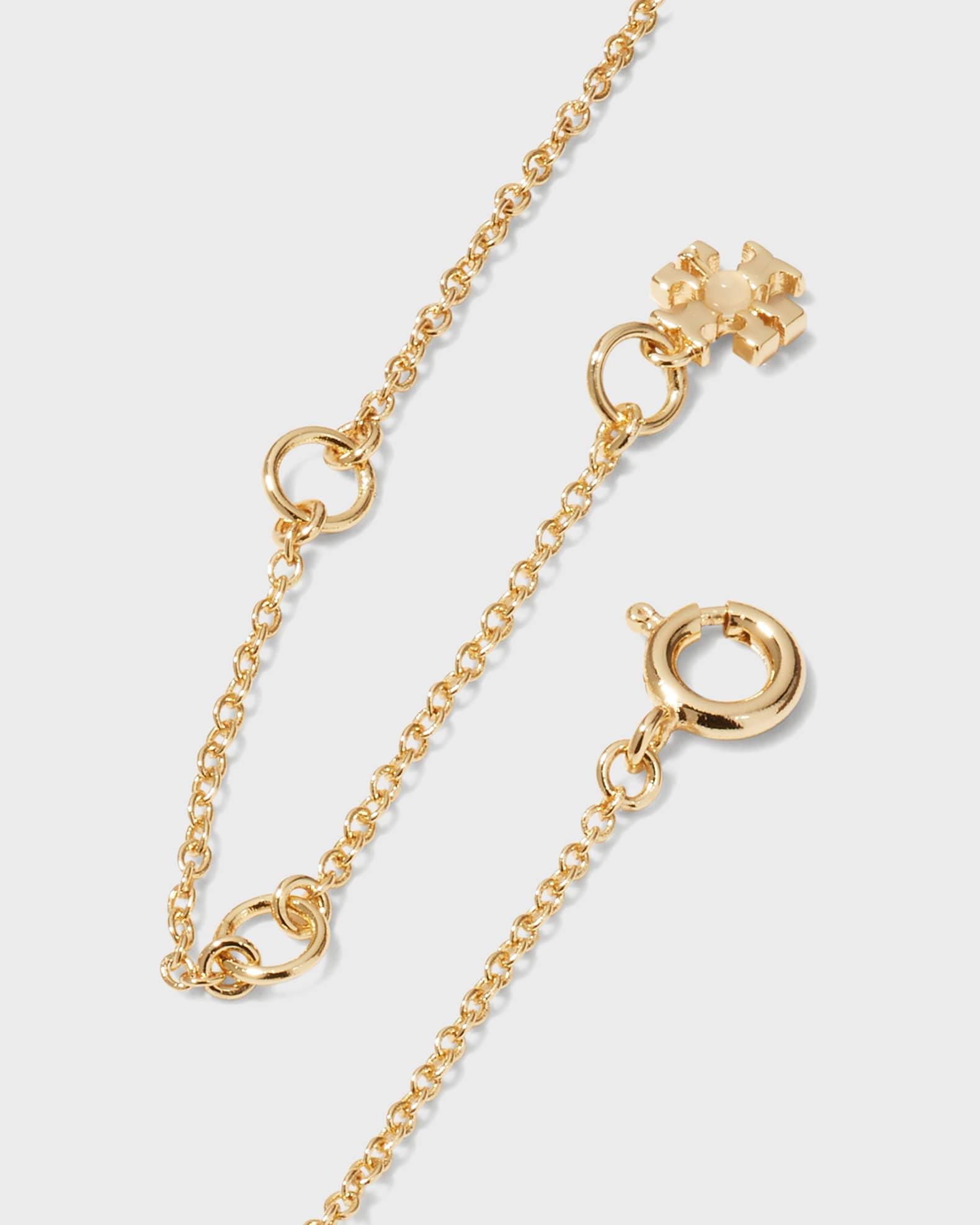 Womens Miller 18KPlated Logo Pendant Necklace Product Image