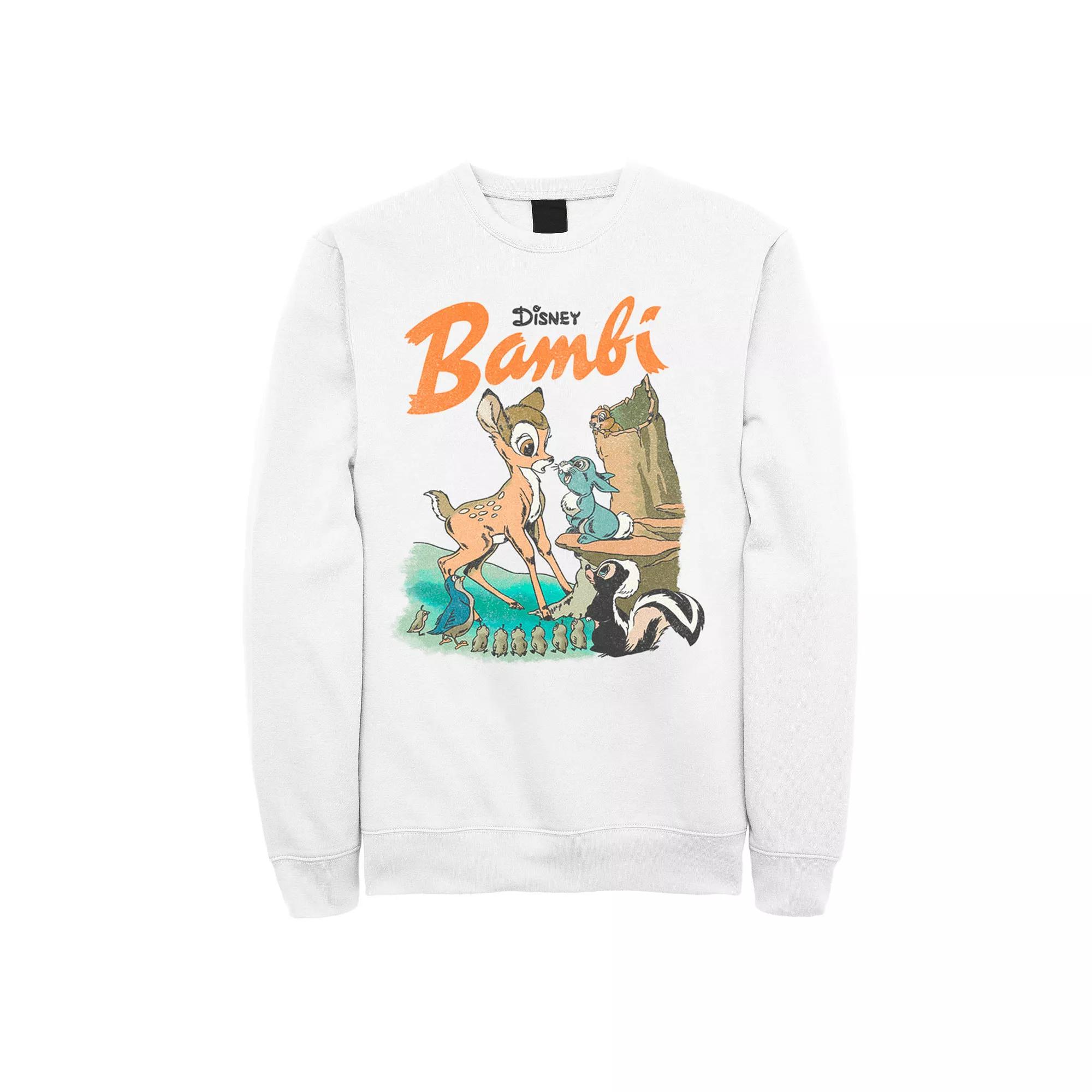 Disney's Bambi Men's Vintage Scene Sweatshirt,  Product Image