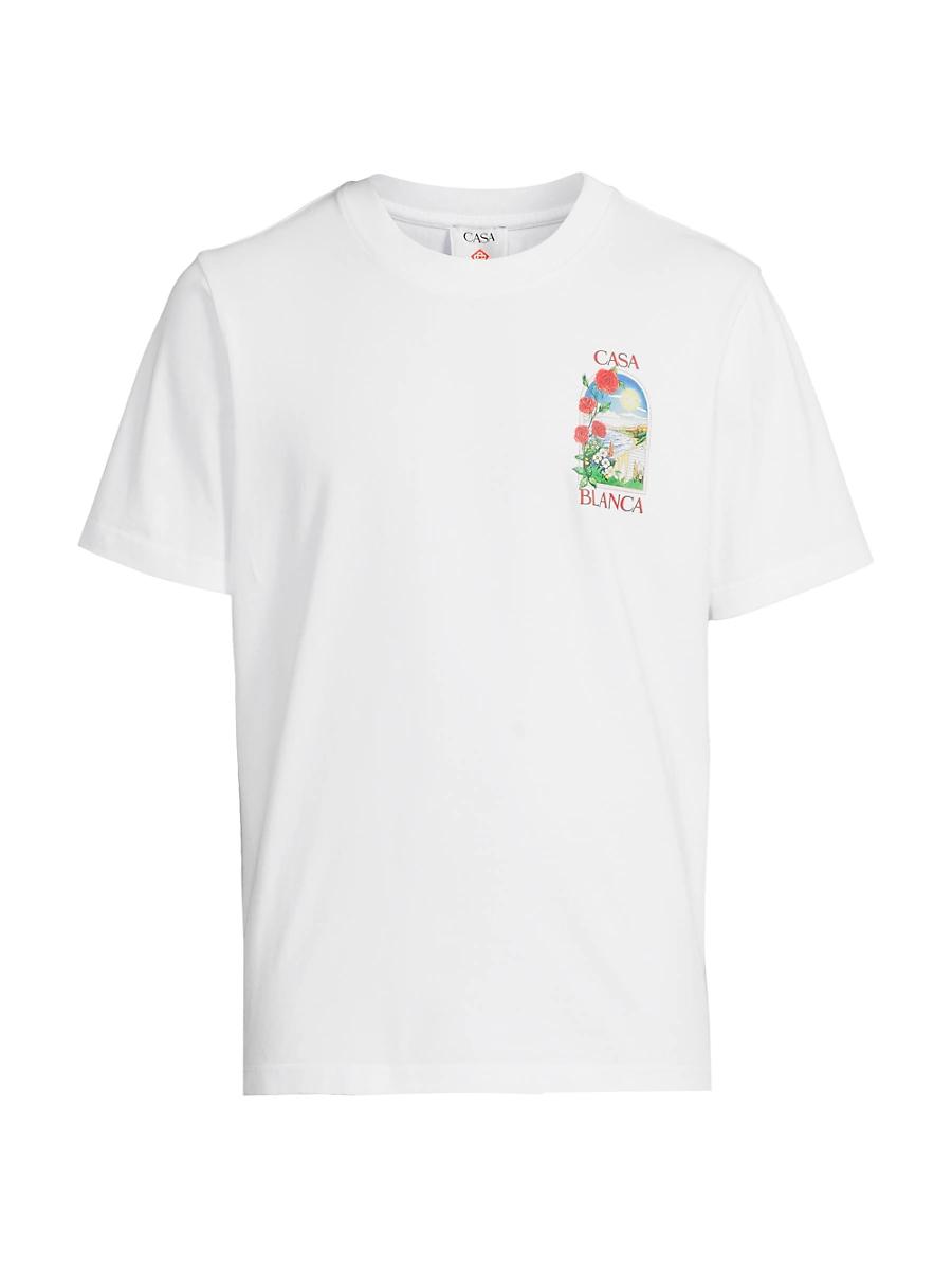 Mens LA Days Printed Crewneck T-Shirt Product Image