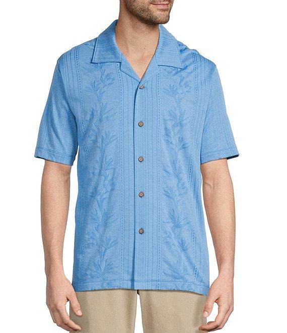 Tommy Bahama Big & Tall Palm Fresco Beach Short Sleeve Woven Camp Shirt Product Image