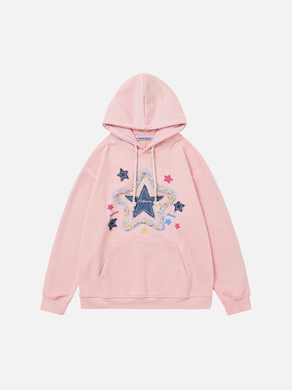 Aelfric Eden Oversized Star Hoodie Product Image
