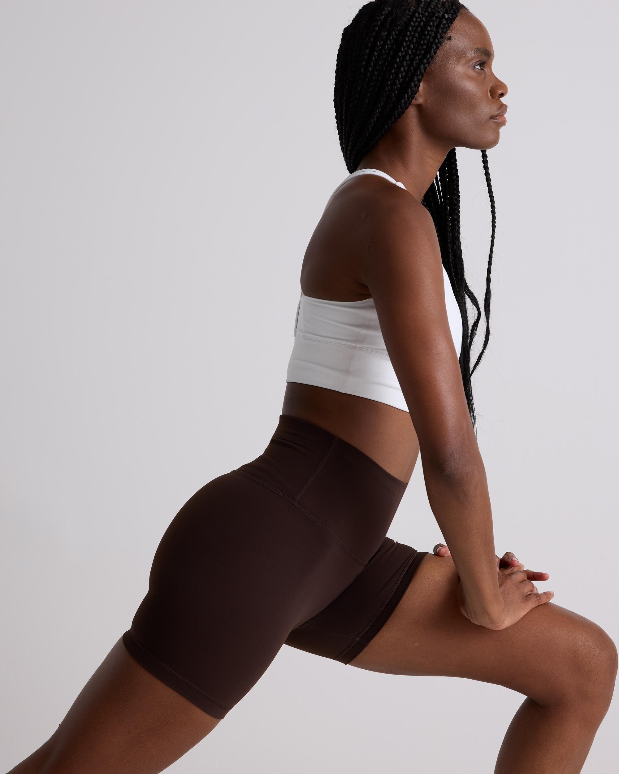 Quince | Women's Power-Up High-Rise Training Shorts Nylon/Spandex Product Image