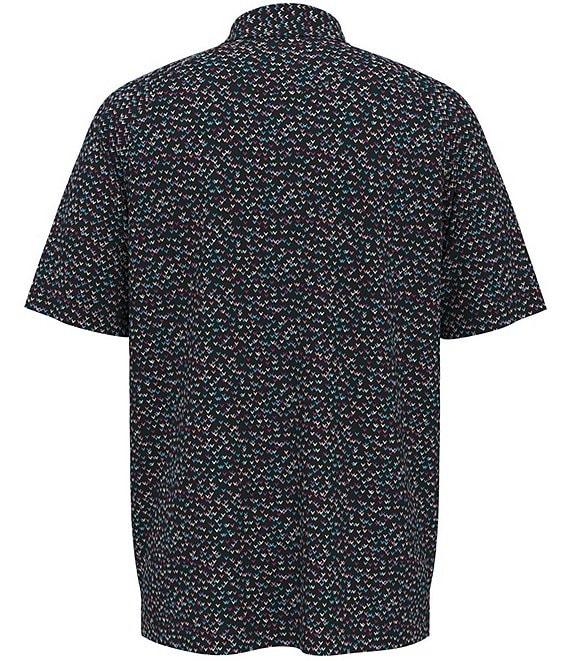 Callaway Big & Tall Chevron Confetti Print Short Sleeve Golf Polo Shirt Product Image
