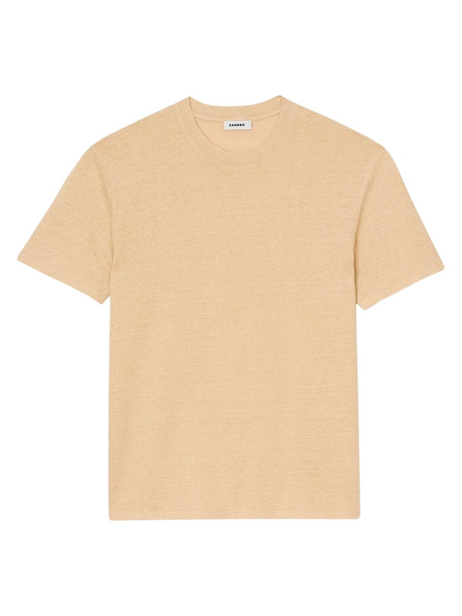 Mens Certified Linen T-Shirt Product Image
