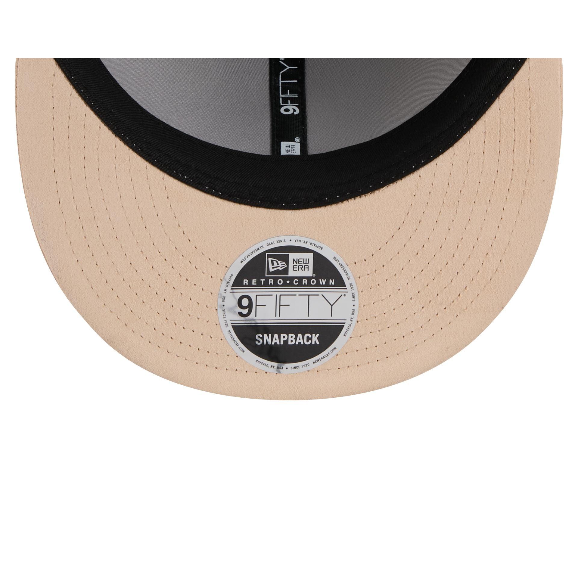 Chicago White Sox Stone Suede Retro Crown 9FIFTY Snapback Hat Male Product Image