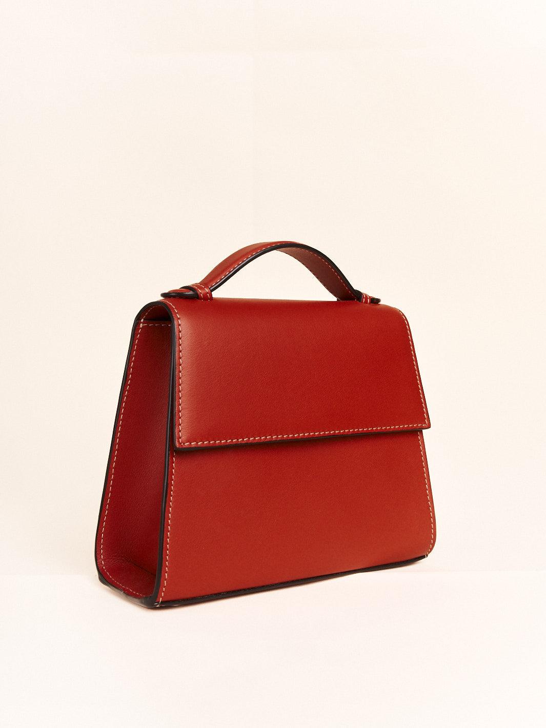 The Small Top Handle in Nappa Product Image