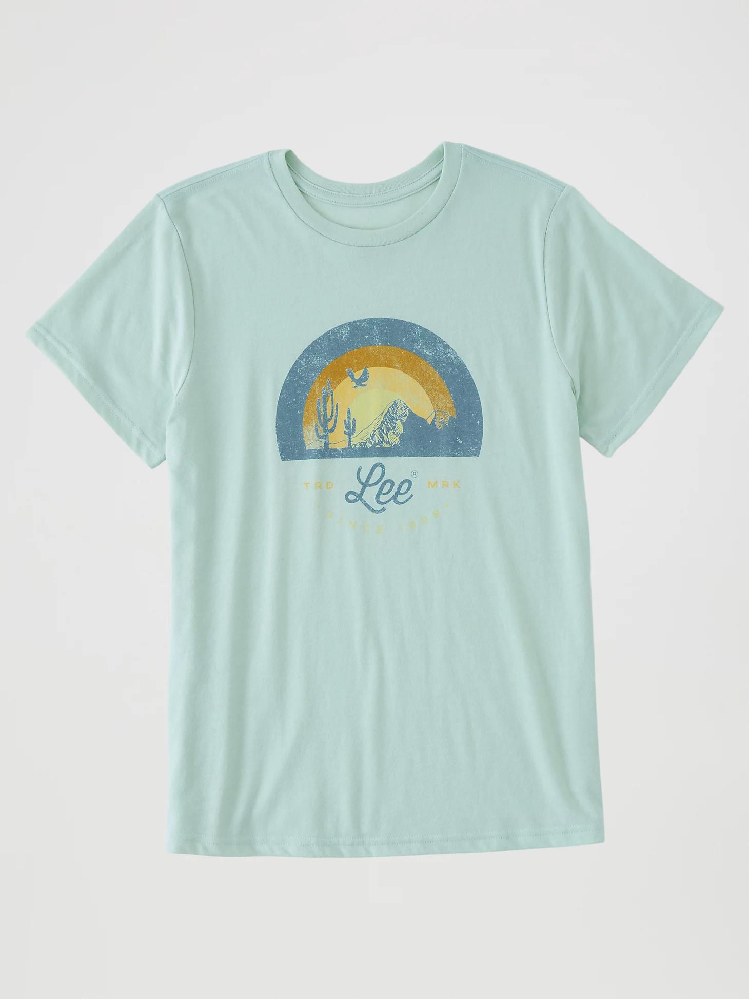 Women's Desert Sunset Graphic Tee | Women's Tops | Lee® Product Image