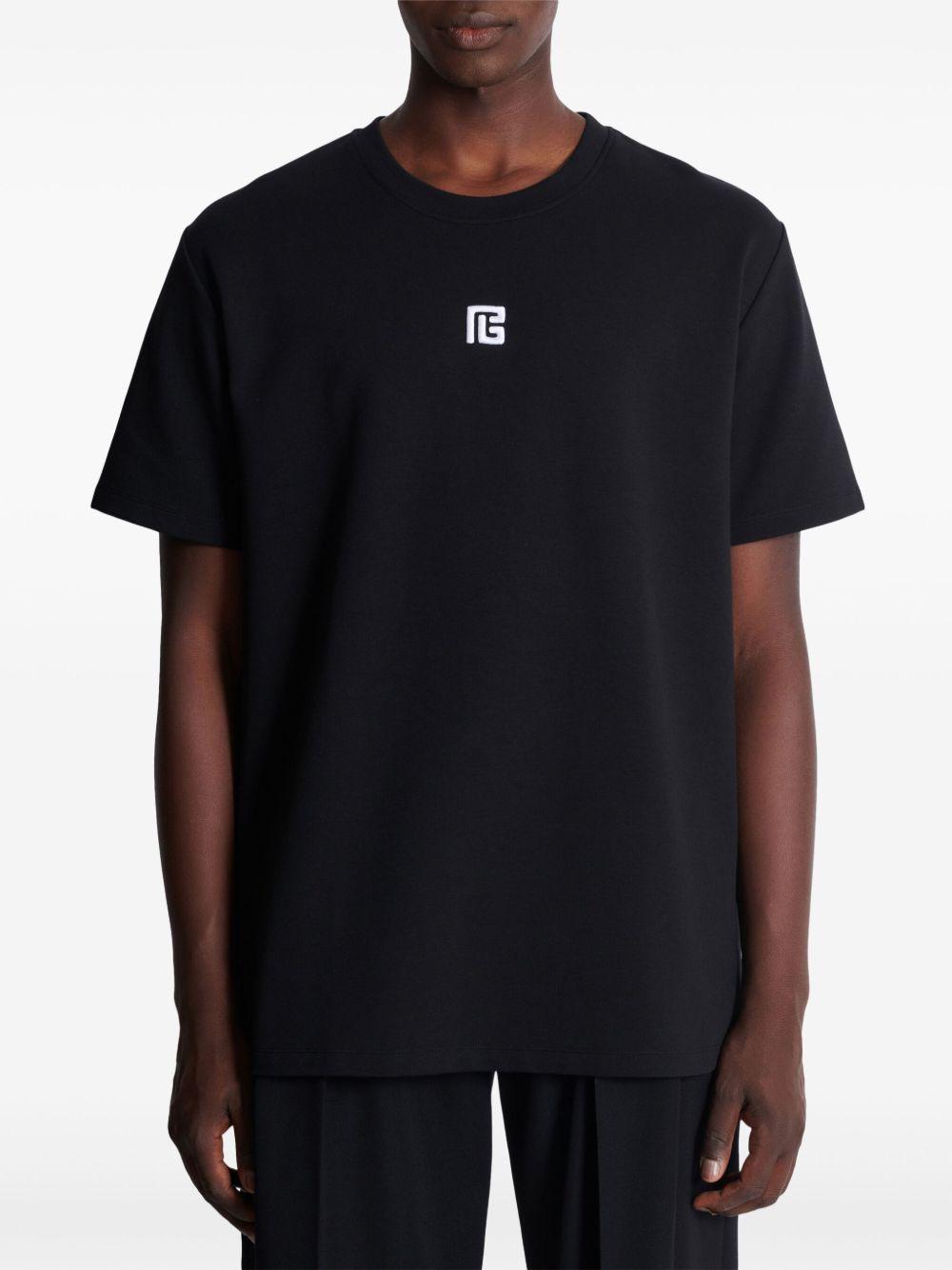 logo-embroidered t-shirt  Product Image