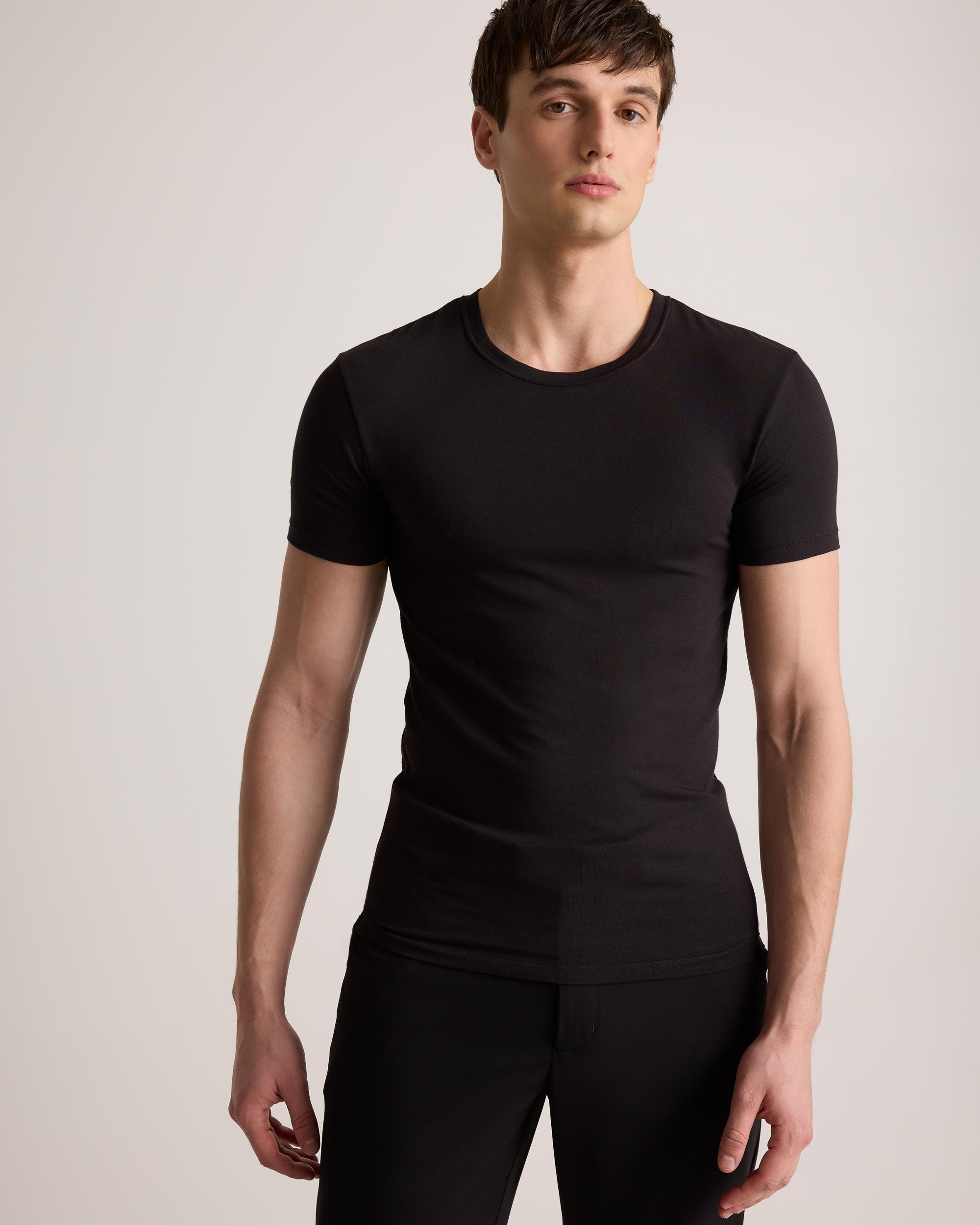 Quince | Men's Soft Stretch Crewneck Undershirt Tencel Product Image