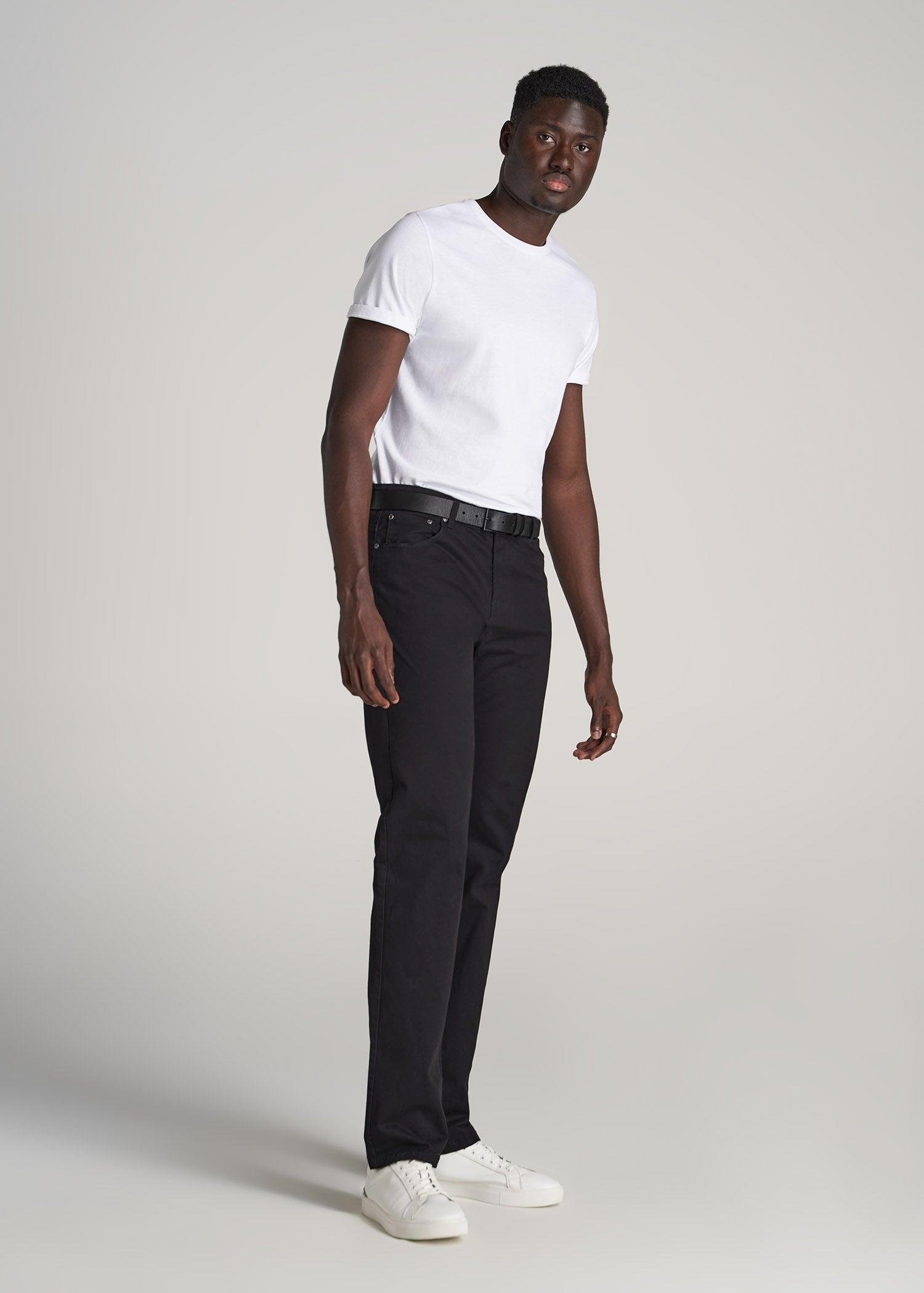 J1 STRAIGHT Leg Five-Pocket Pants for Tall Men in Iron Grey Male Product Image