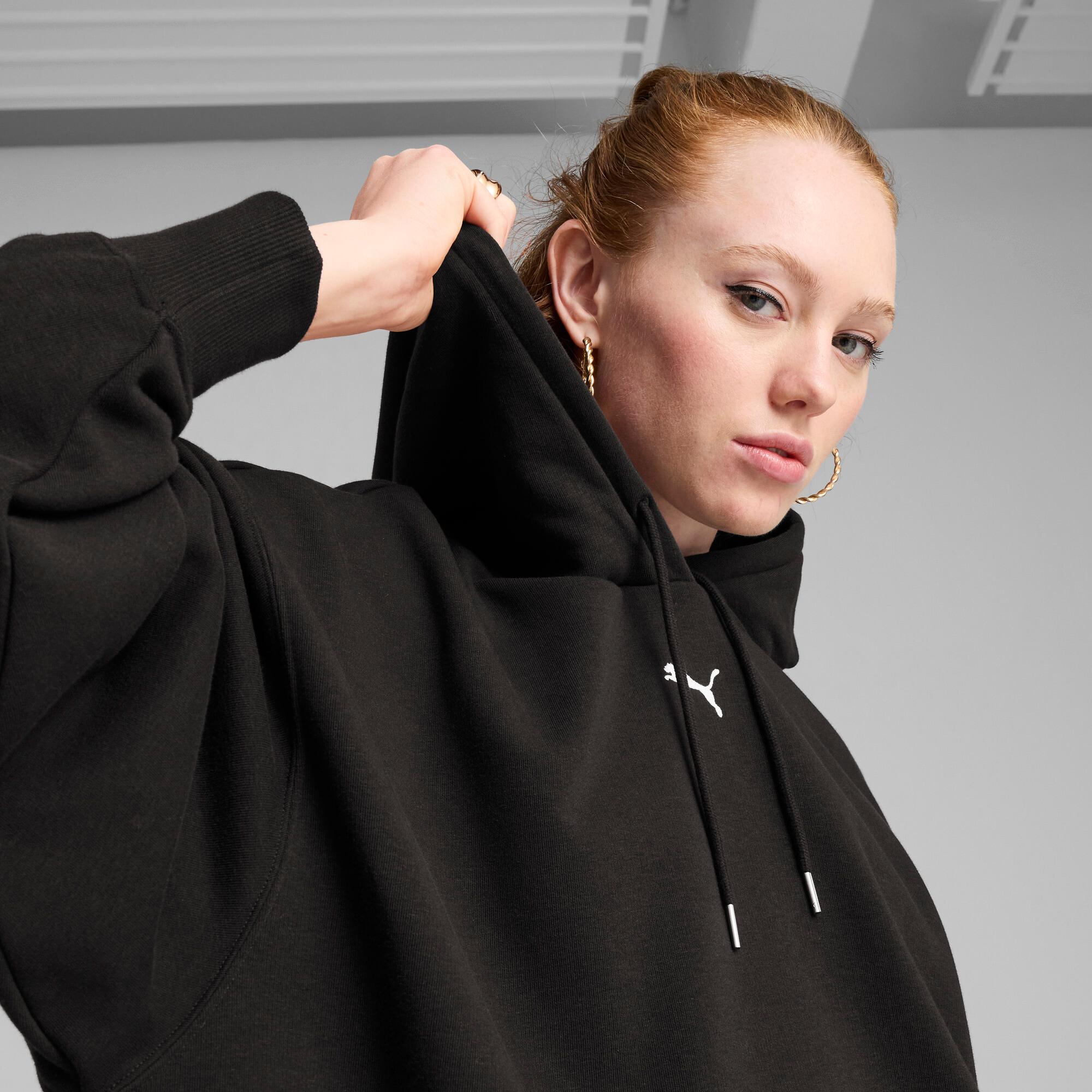 PUMA Wardrobe Essentials Women's Oversized Hoodie Product Image