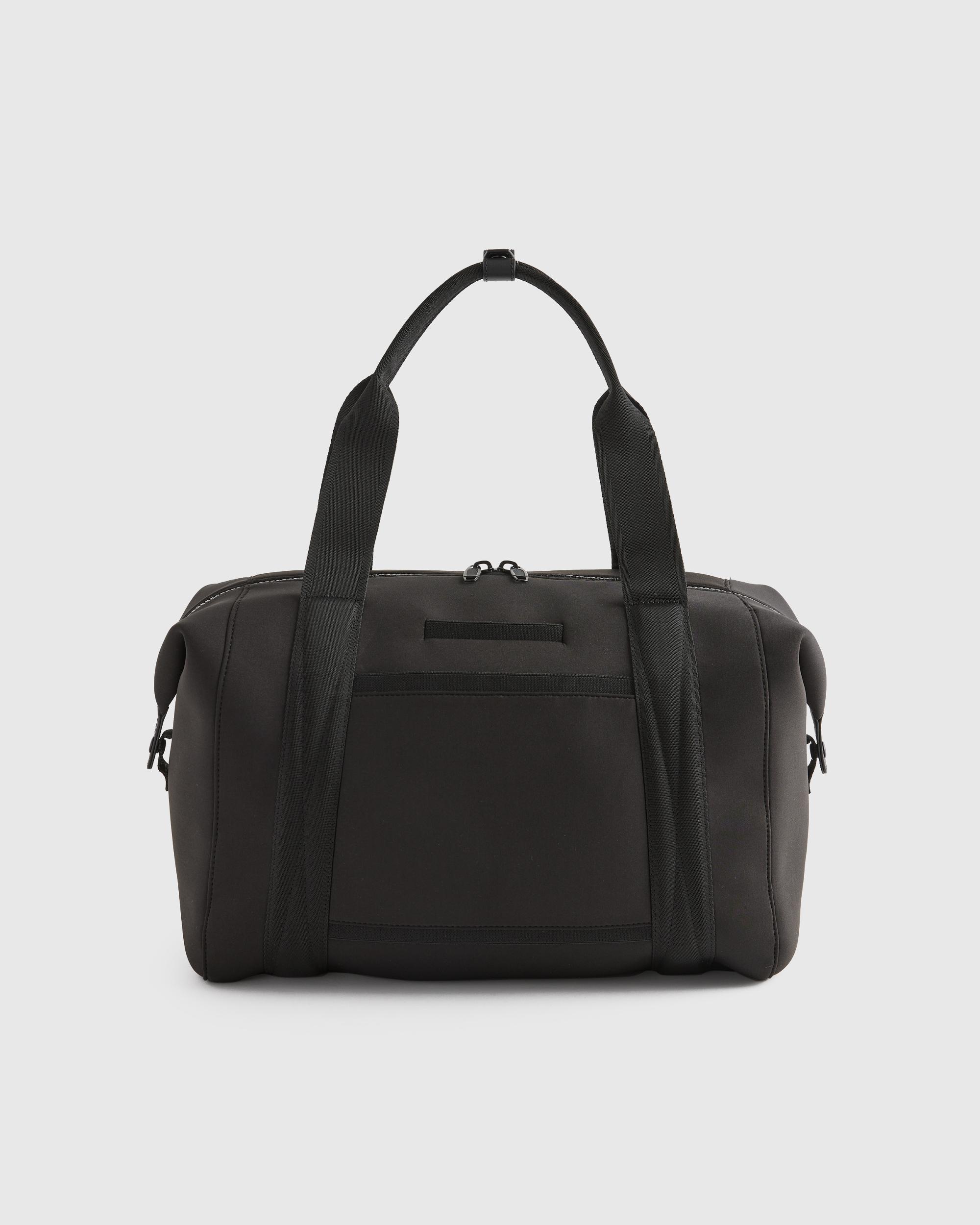 Quince | Women's All-Day Neoprene Duffle Bag in Black, Recycled Polyester Product Image