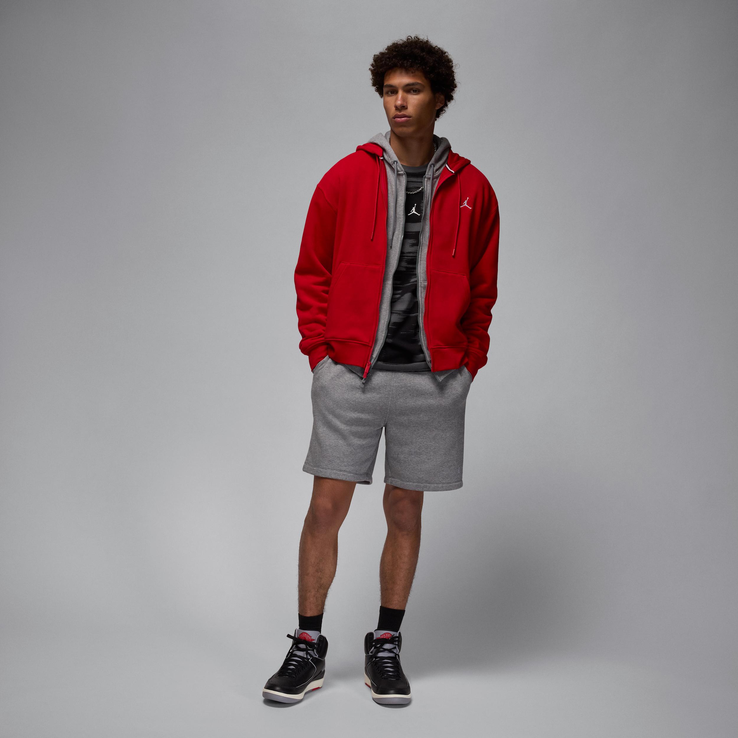 Mens Jordan Brooklyn Fleece Full-zip Hoodie | FV7289-050 Product Image