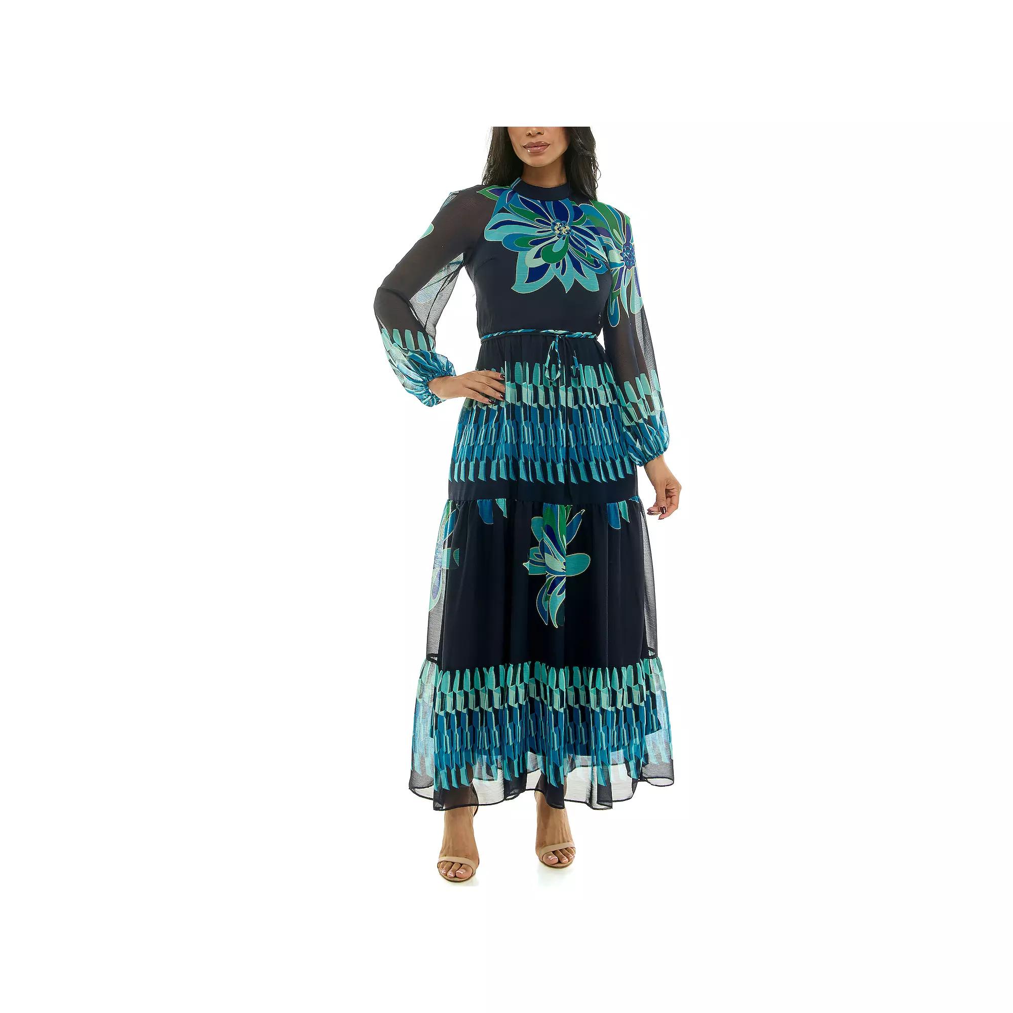 Women's Maison Tara Floral Print Maxi,  Product Image