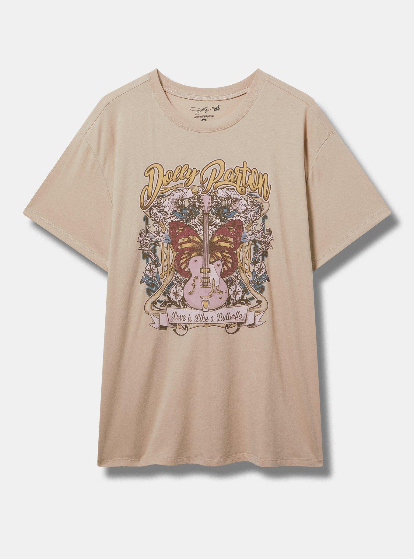 Dolly Parton Relaxed Cotton Crew Tee Product Image