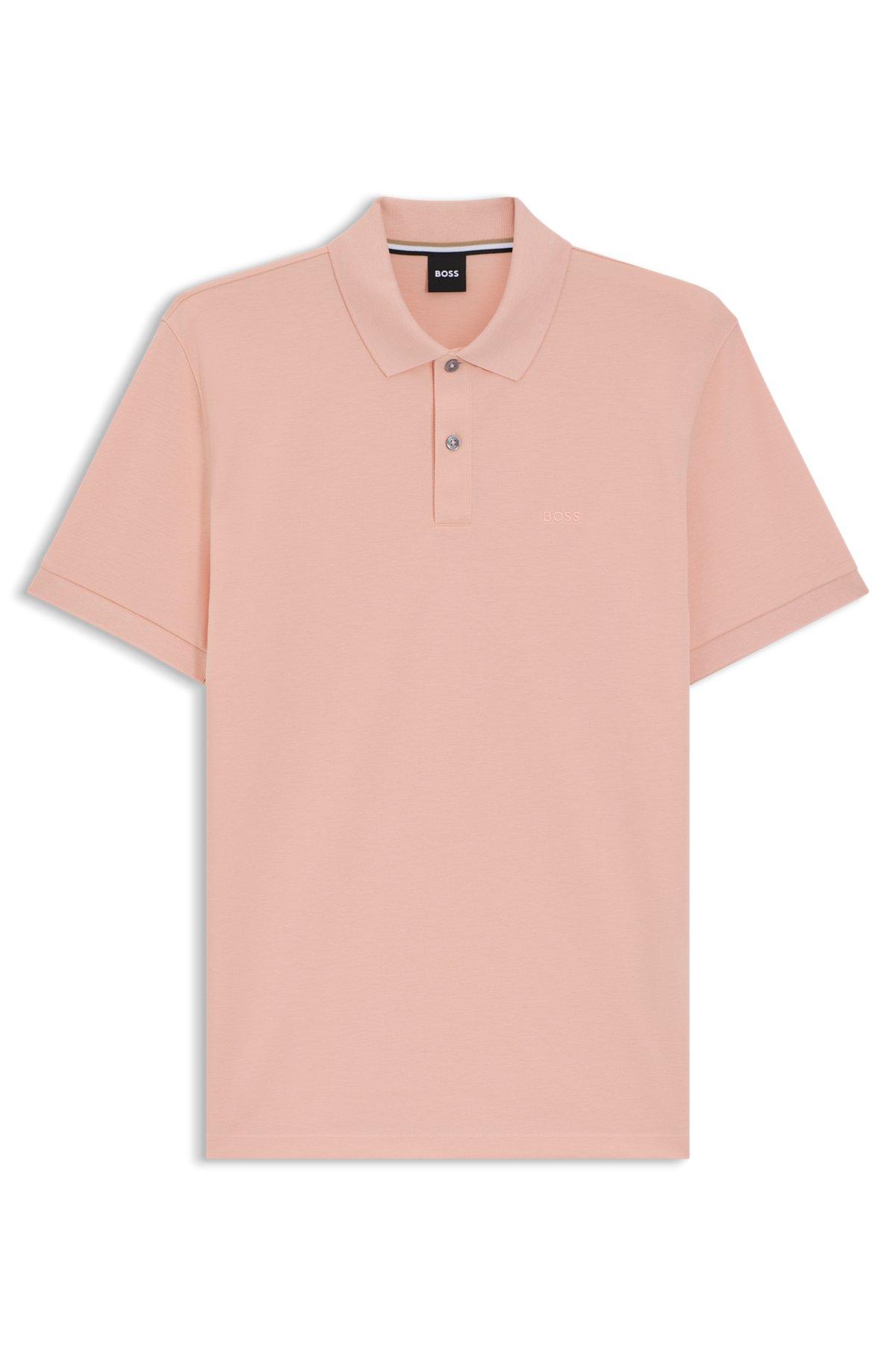 Pallas polo shirt in cotton piqué with logo details Product Image
