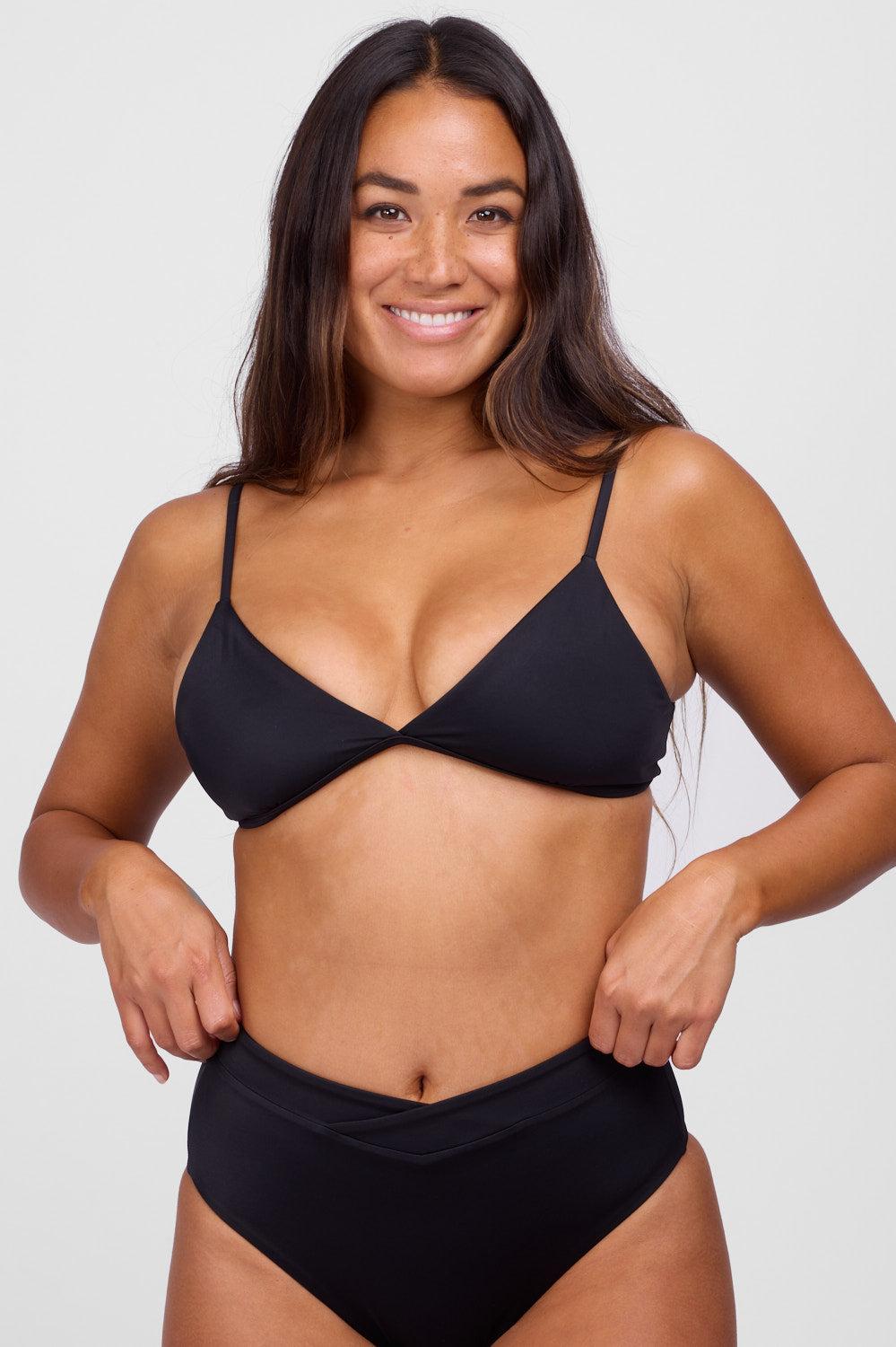 Vera Bikini Top - Black Female Product Image