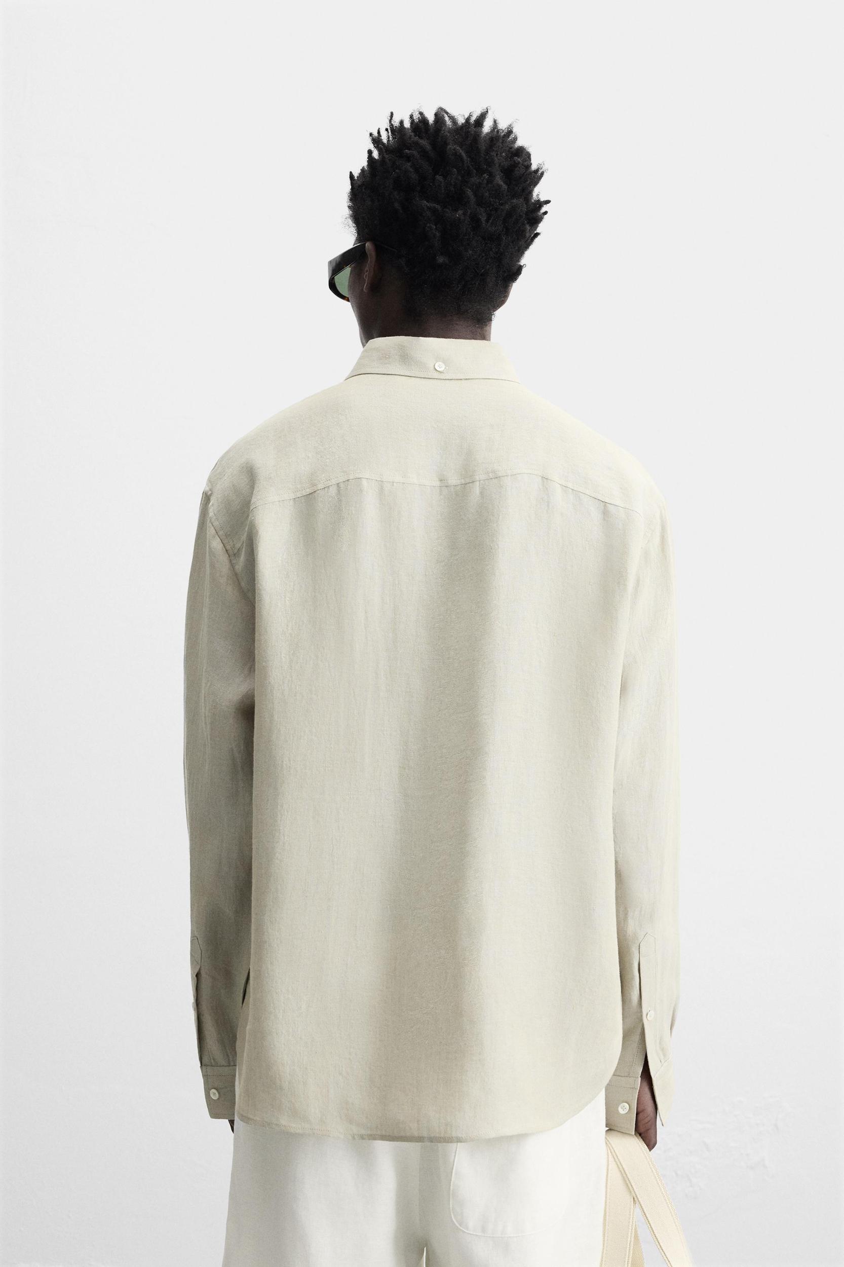 100% HEMP CONTRAST SHIRT Product Image
