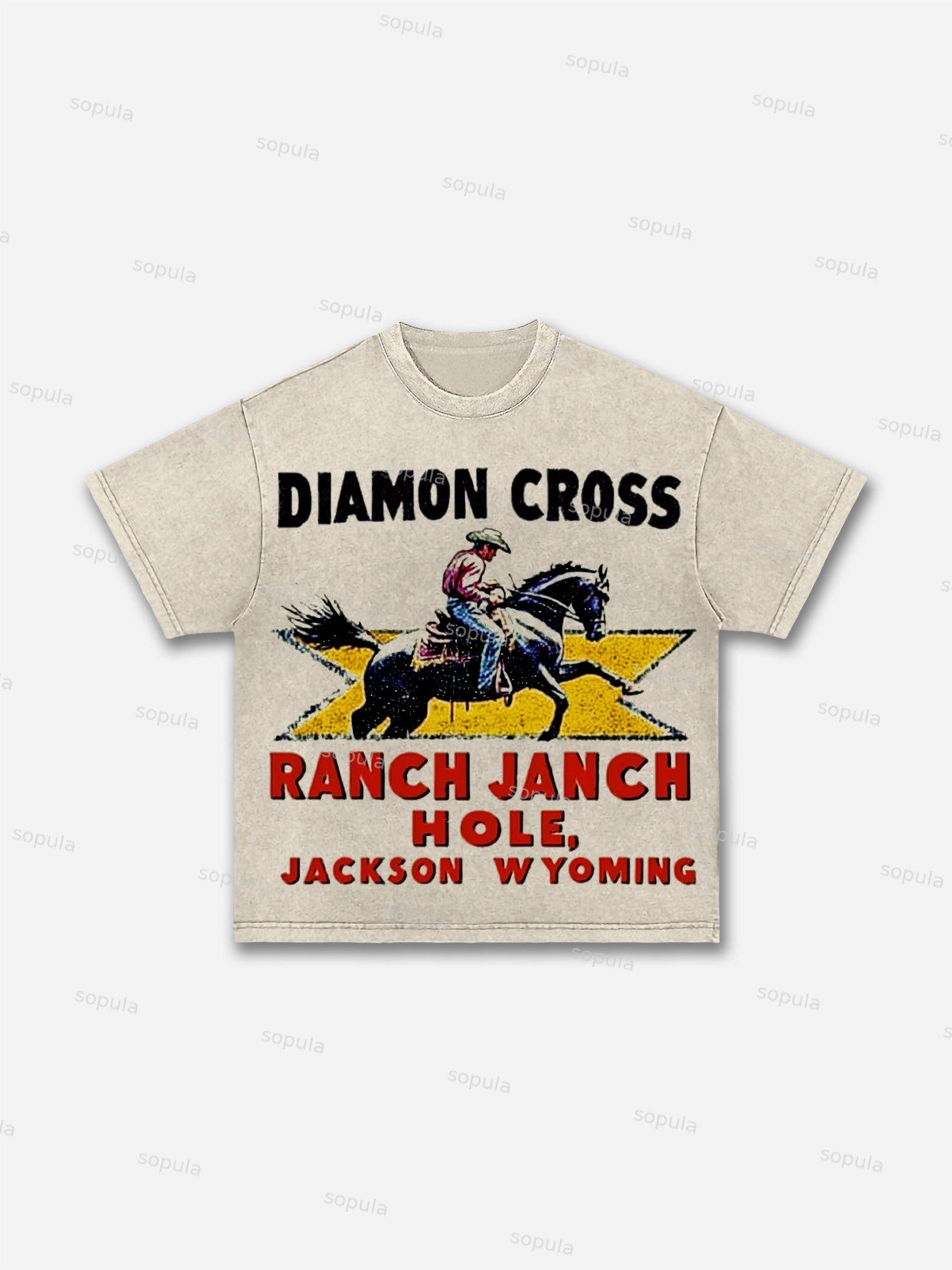 Men's Holy Prayer Vintage Graphic Washed T-Shirt Product Image