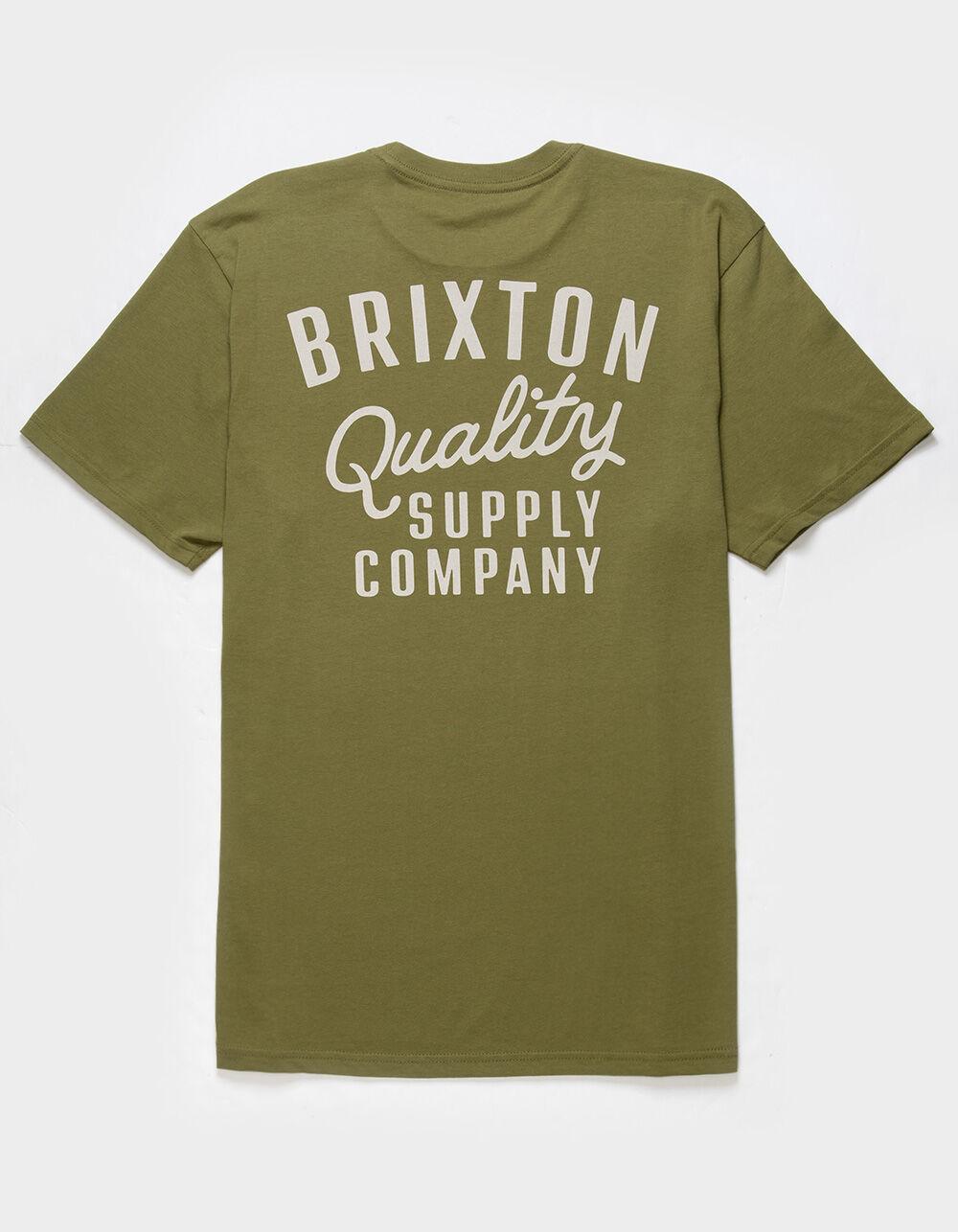 BRIXTON Hubal Mens Tee - GREEN Product Image
