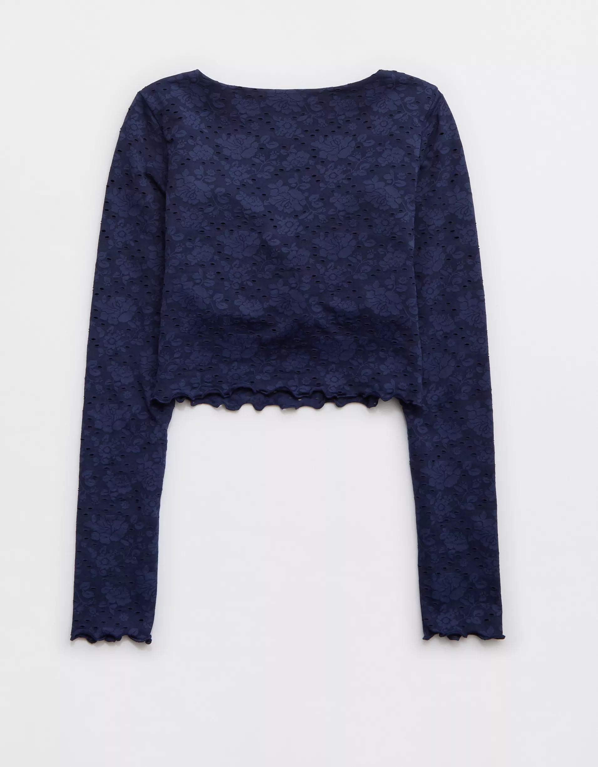 OFFLINE By Aerie Treat Yourself Long Sleeve T-Shirt Product Image