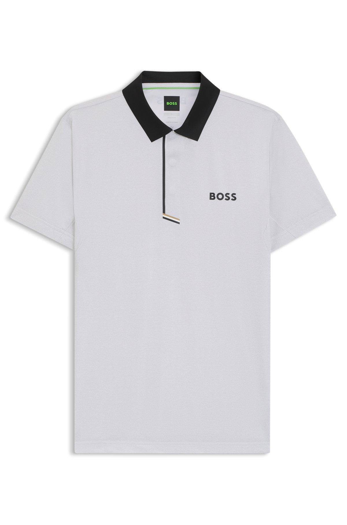 Active Paddy polo shirt in quick-dry stretch jersey Product Image