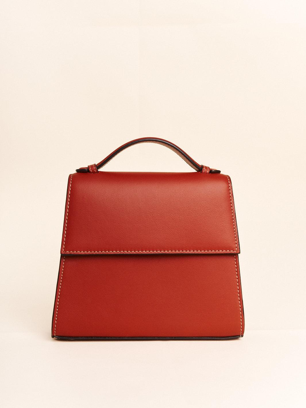 The Small Top Handle in Nappa Product Image