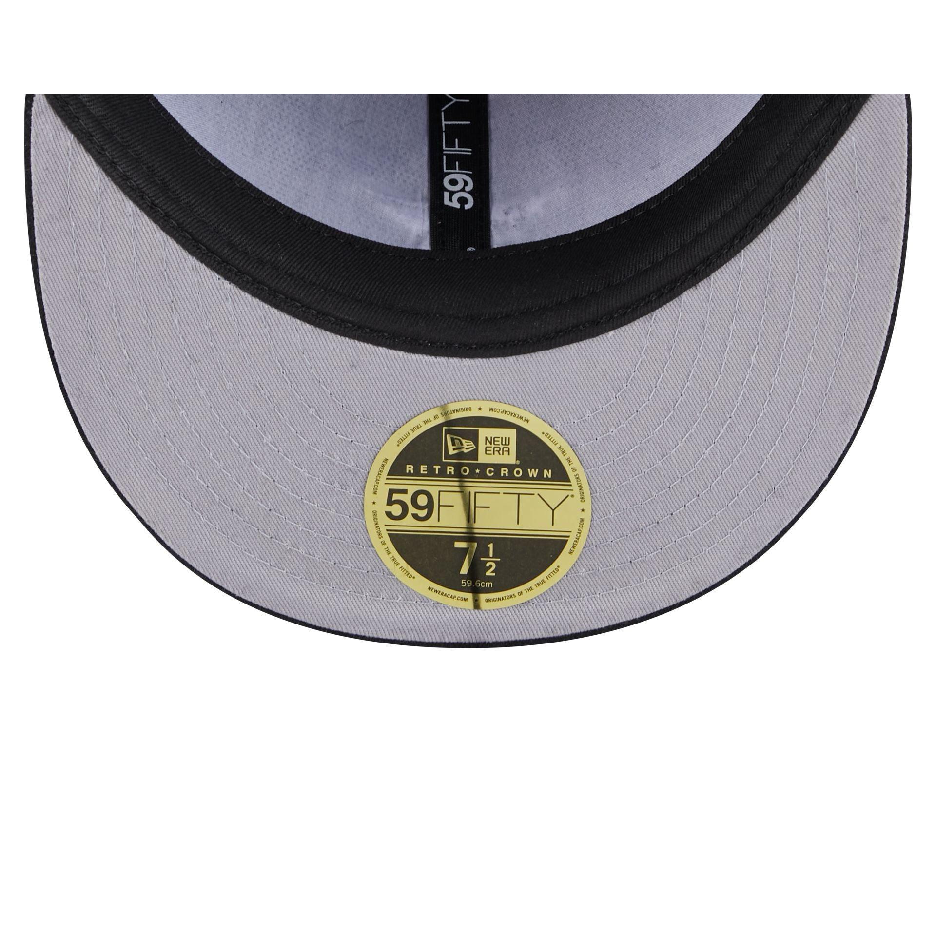 Detroit Stars Flag Retro Crown 59FIFTY Fitted Hat Male Product Image