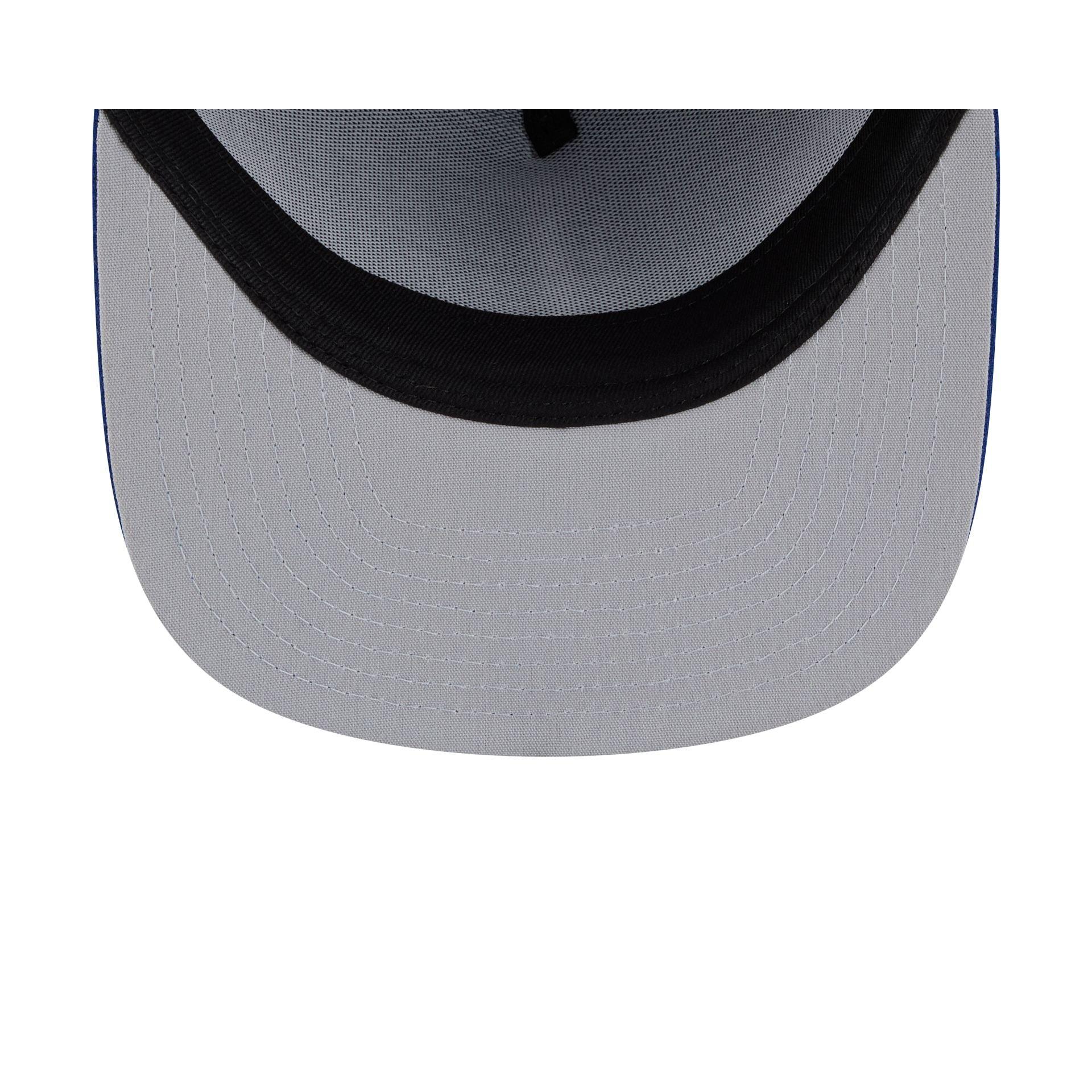 New Era Cap Navy Melton Wool 59FIFTY A-Frame Fitted Hat Male Product Image