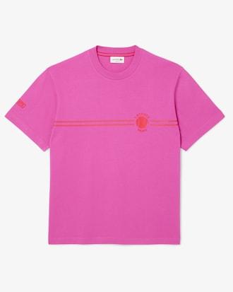 Men's Printed Embroidered Cotton Jersey T-Shirt Product Image