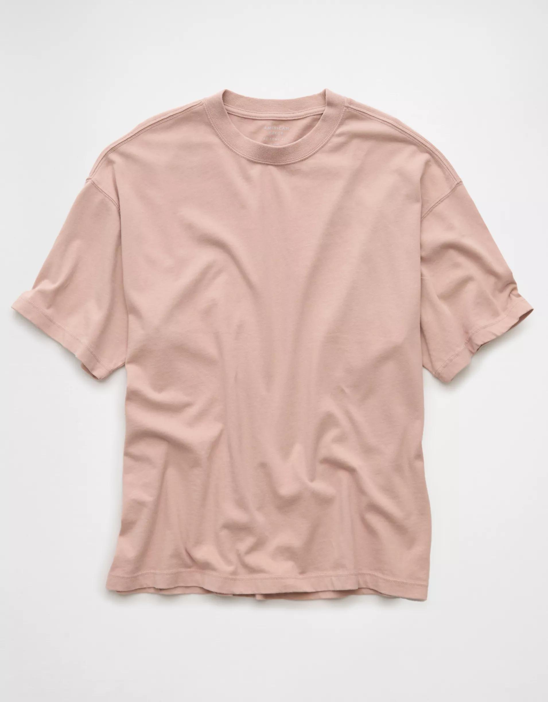 AE Boxy Sueded Jersey T-Shirt Product Image