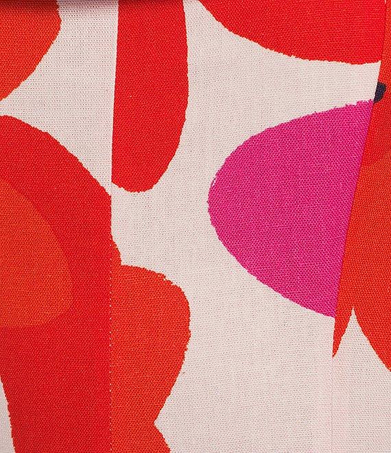 GB Large Floral Print Linen Blend Romper Product Image