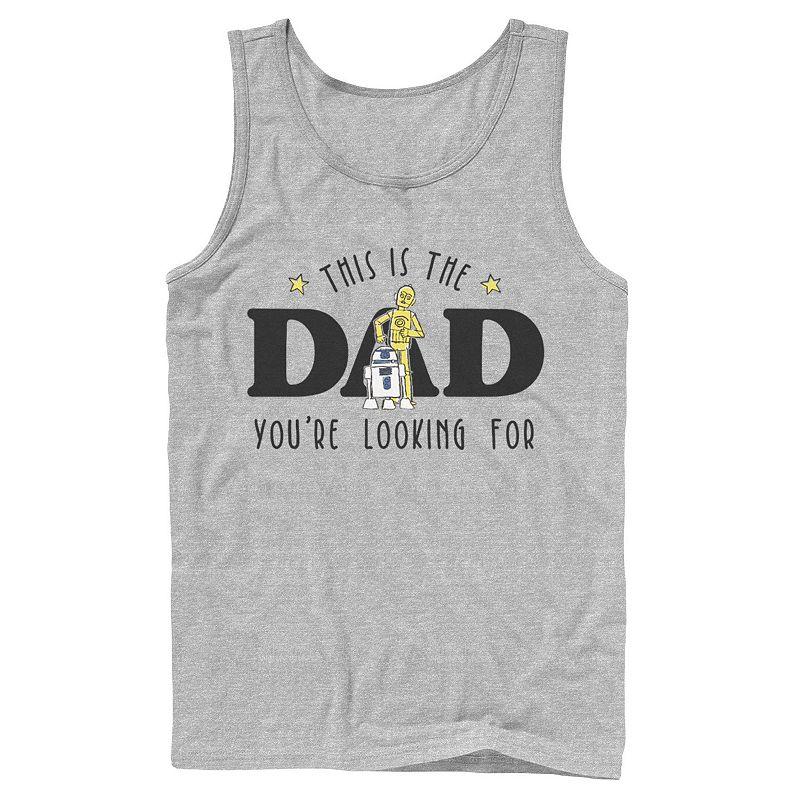 Men's Star Wars Father's Day This Is The Dad You're Looking For Tank Top,  Product Image
