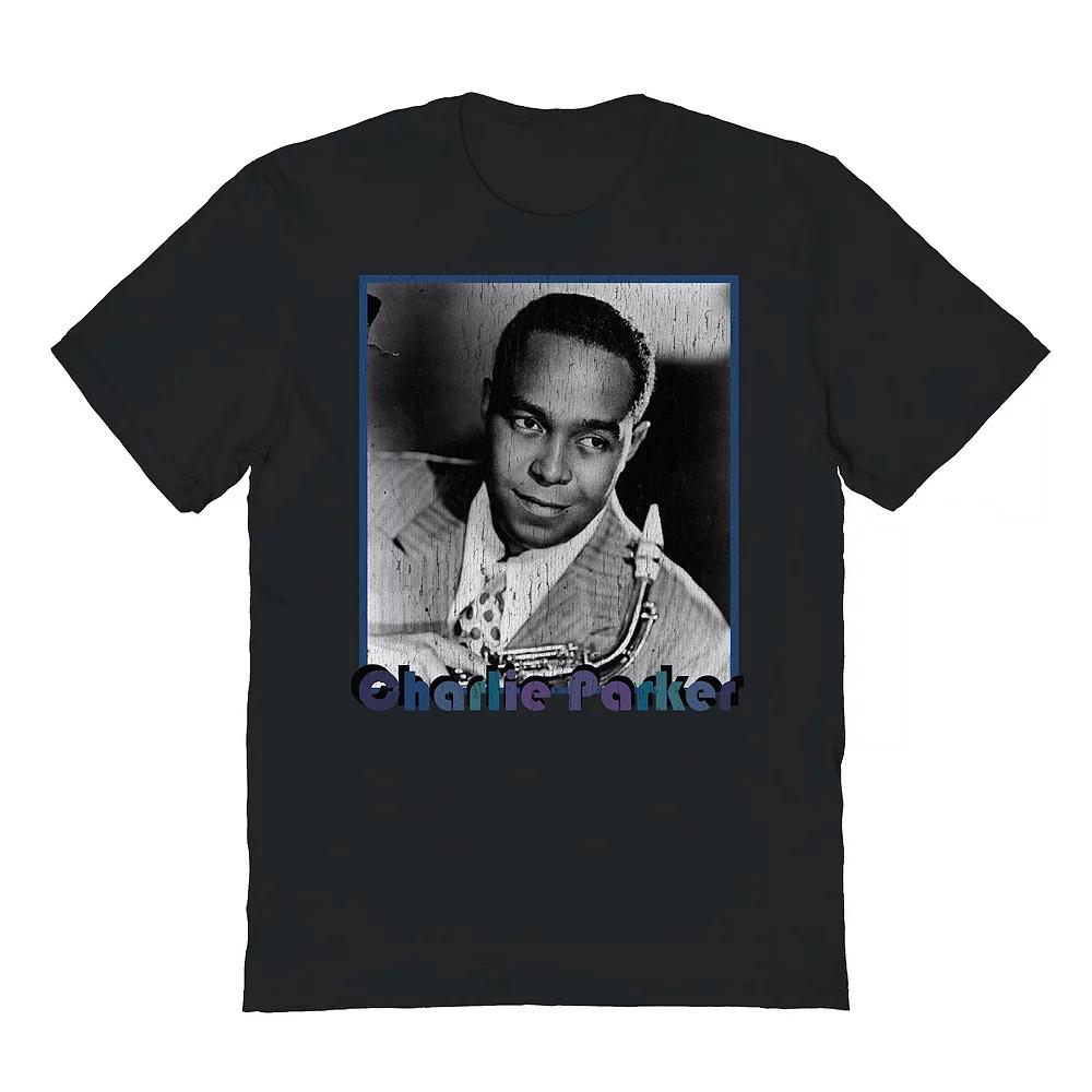 Men's Portrait Graphic Tee, Size: Small, Black Product Image